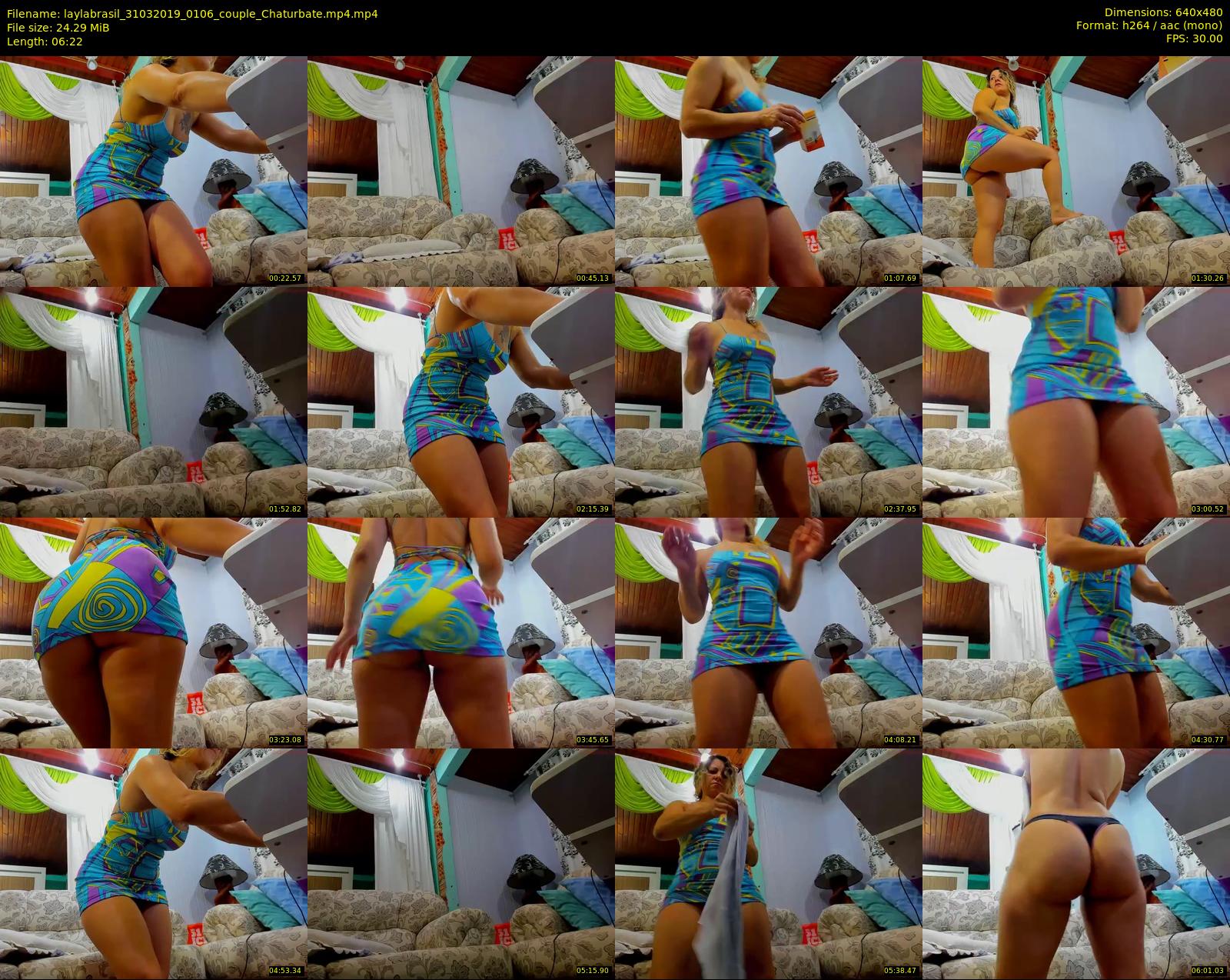 laylabrasil — 7 minute Chaturbate female cam show recording, 480p, Mar 31, 2019