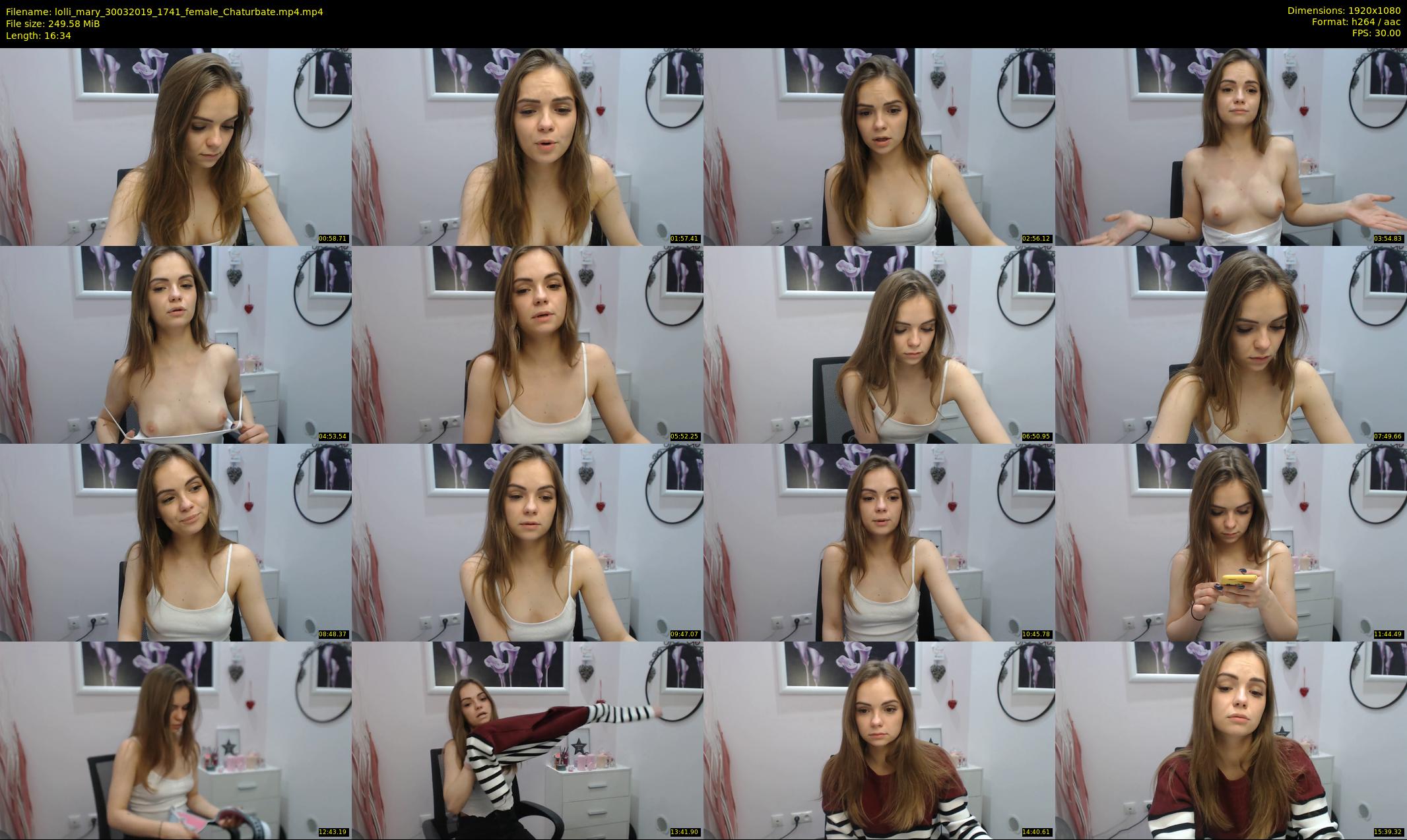 lolli_mary — 17 minute Chaturbate female cam show recording, 1080p, Mar 30, 2019