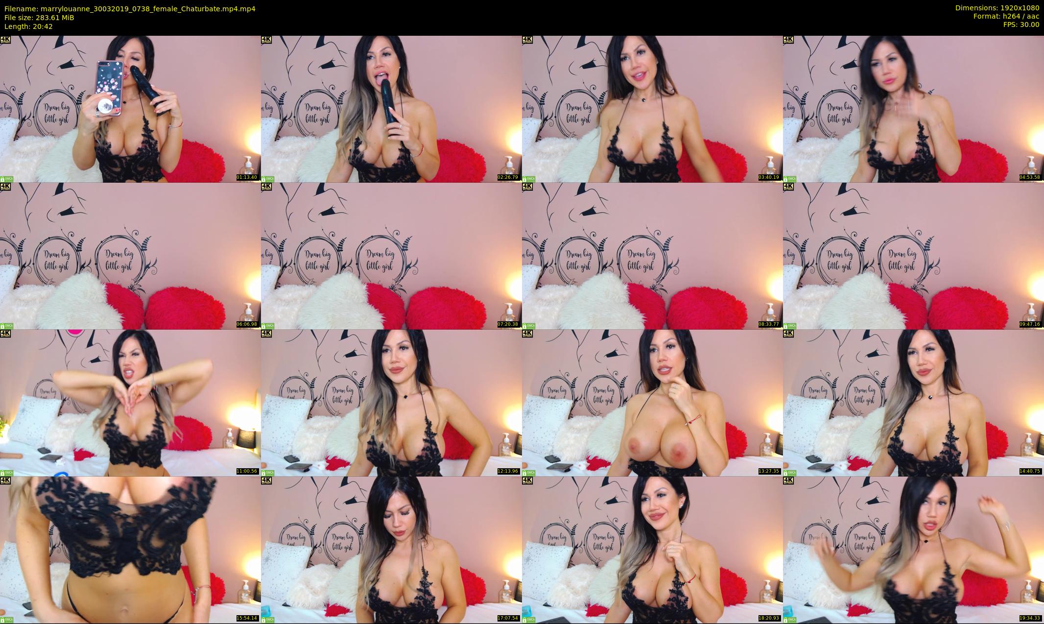 marrylouanne — 21 minute Chaturbate female cam show recording, 1080p, Mar 30, 2019