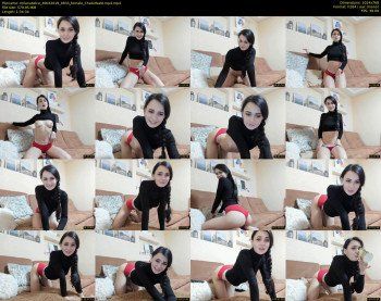 milanatwice — 95 minute Chaturbate female cam show recording, 720p, Mar 30, 2019