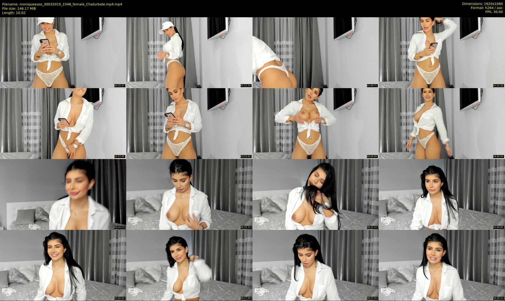 moniqueeass — 11 minute Chaturbate female cam show recording, 1080p, Mar 30, 2019