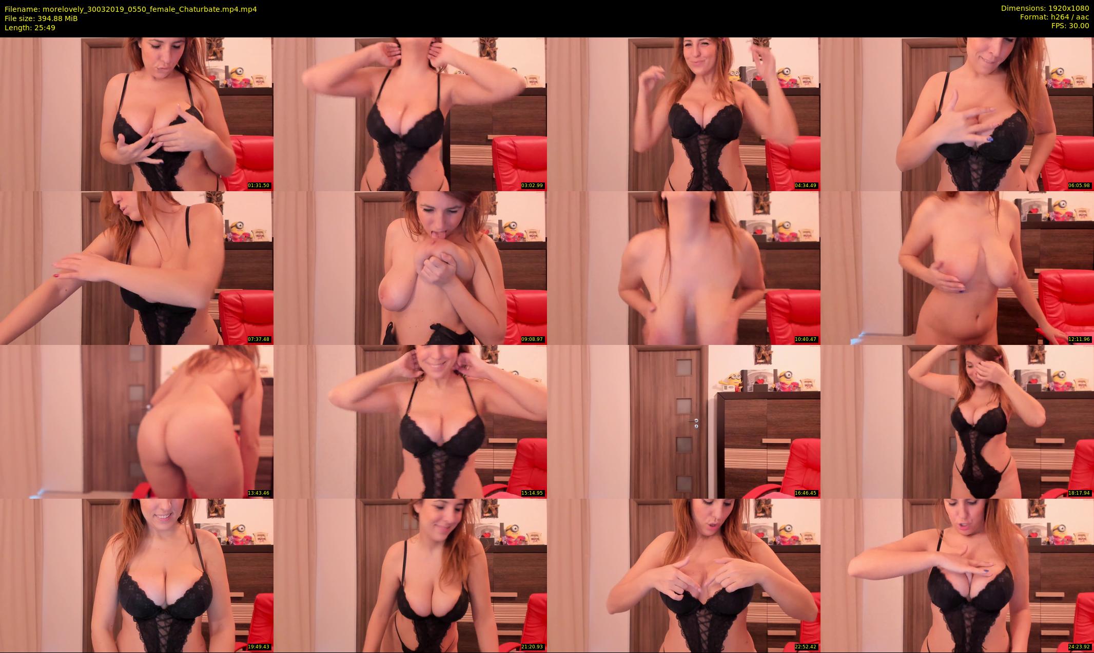 morelovely — 26 minute Chaturbate female cam show recording, 1080p, Mar 30, 2019