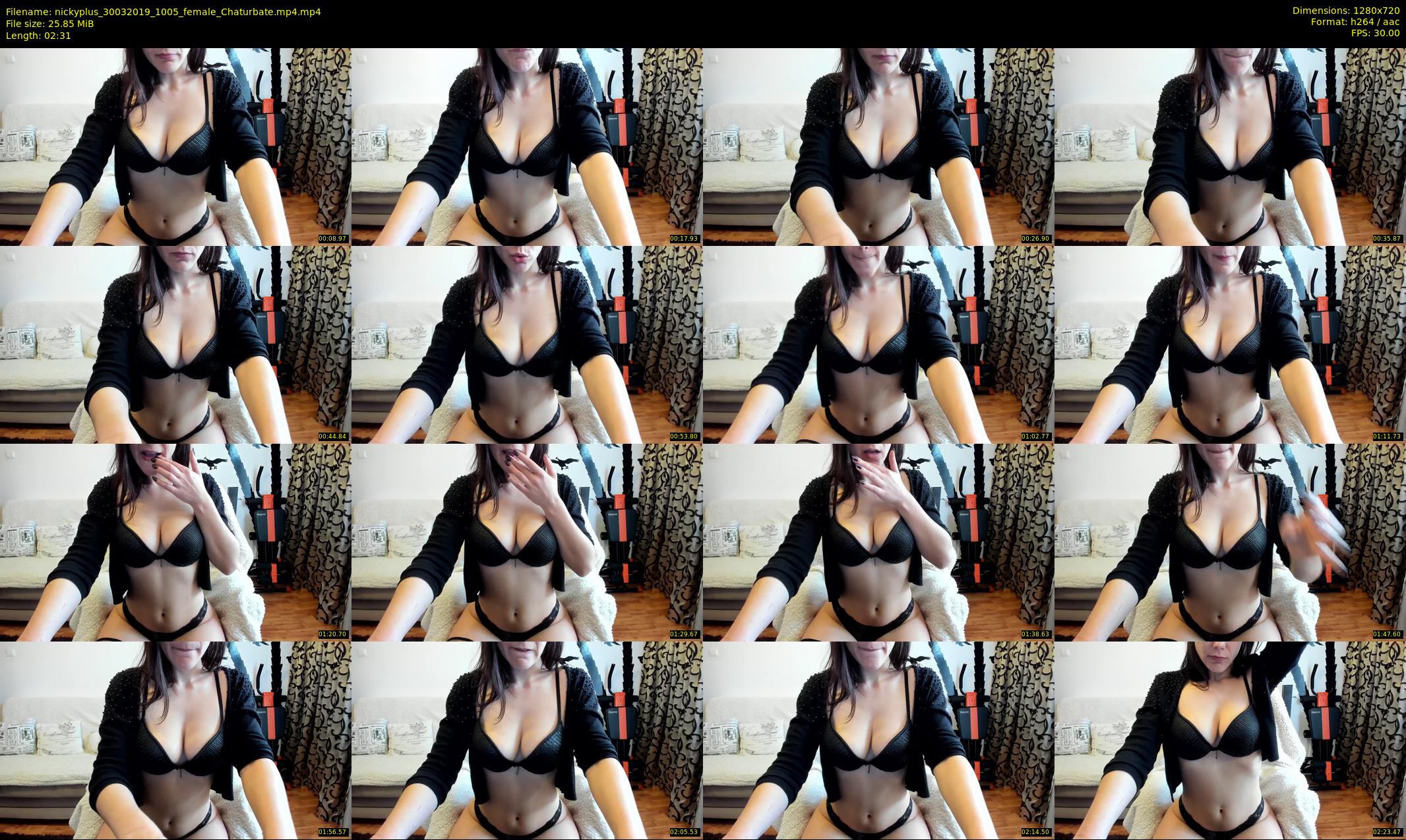 nickyplus — 3 minute Chaturbate couple cam show recording, 720p, Mar 30, 2019