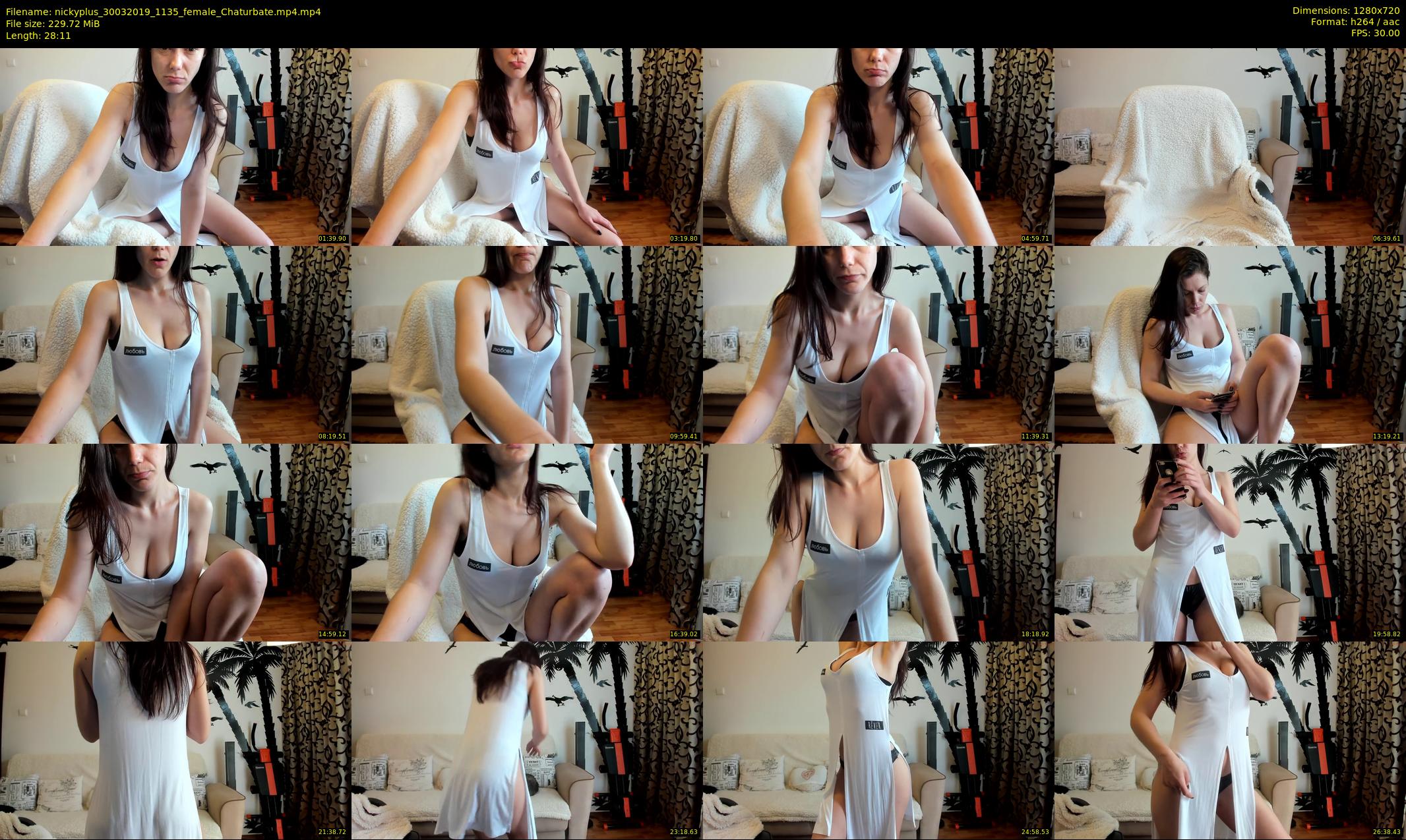 nickyplus — 29 minute Chaturbate couple cam show recording, 720p, Mar 30, 2019
