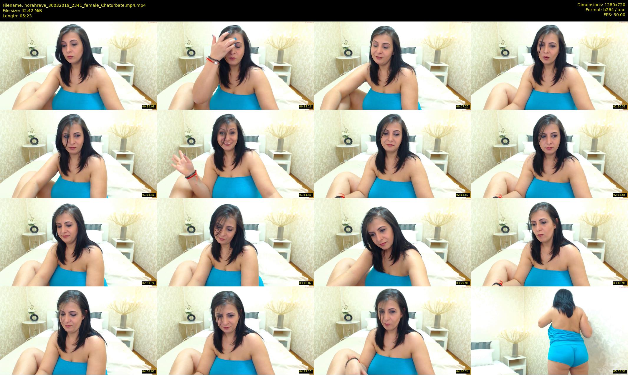 norahreve — 6 minute Chaturbate female cam show recording, 720p, Mar 30, 2019