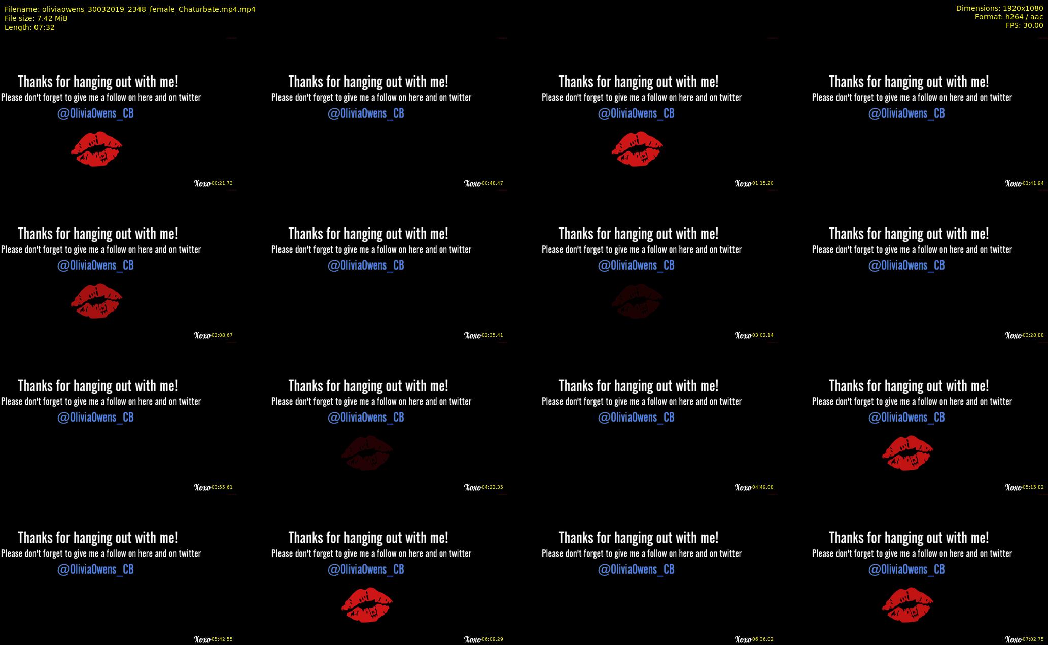 oliviaowens — 8 minute Chaturbate female cam show recording, 1080p, Mar 30, 2019