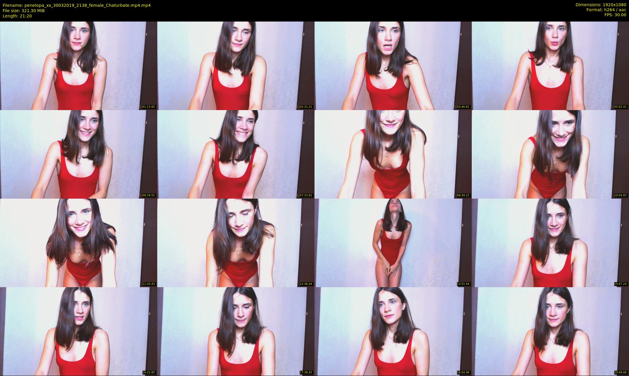 penelopa_xx — 22 minute Chaturbate female cam show recording, 1080p, Mar 30, 2019