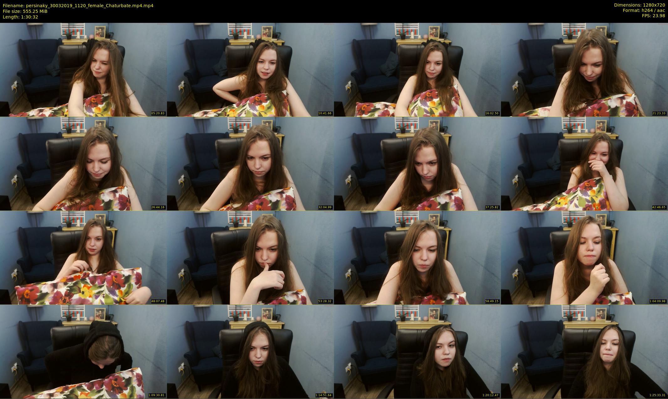 persinaky — 91 minute Chaturbate female cam show recording, 720p, Mar 30, 2019