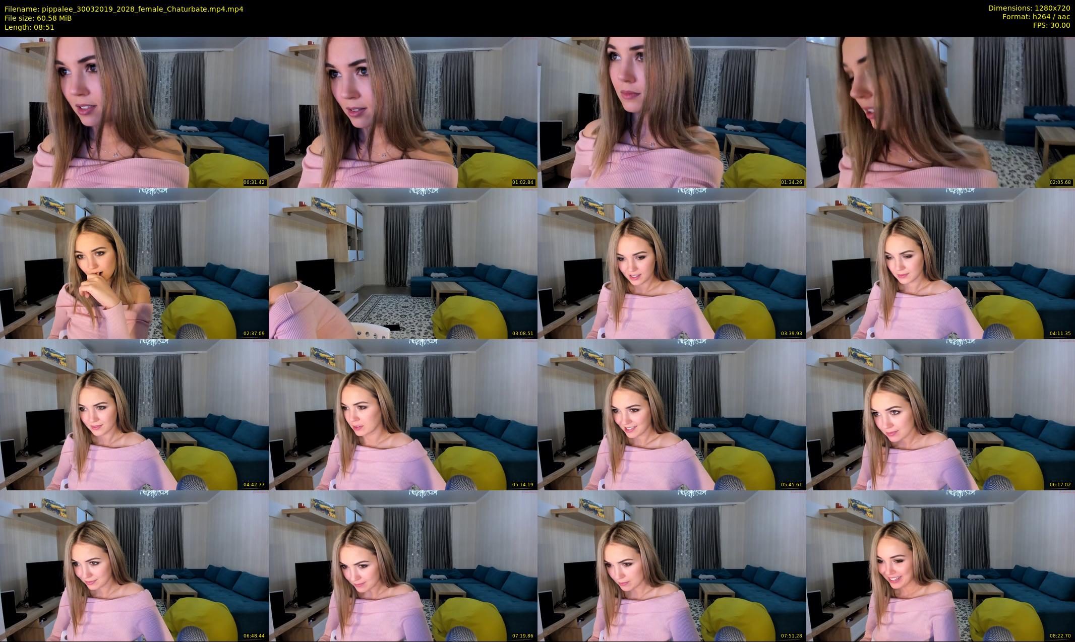 pippalee — 9 minute Chaturbate female cam show recording, 720p, Mar 30, 2019