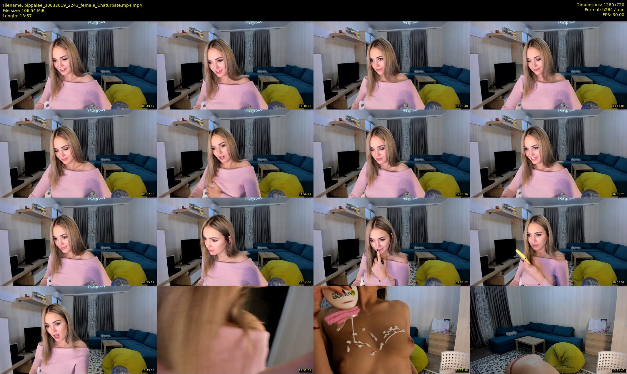 pippalee — 14 minute Chaturbate female cam show recording, 720p, Mar 30, 2019
