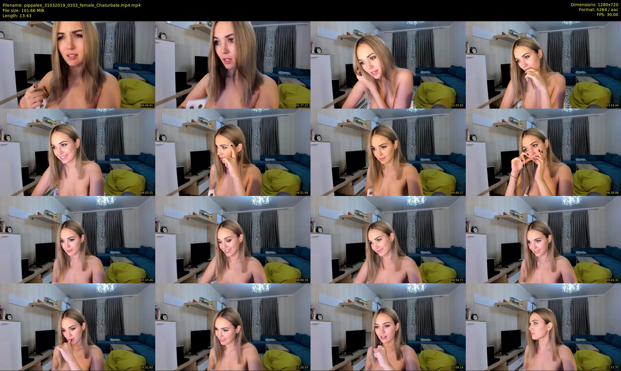 pippalee — 14 minute Chaturbate female cam show recording, 720p, Mar 31, 2019