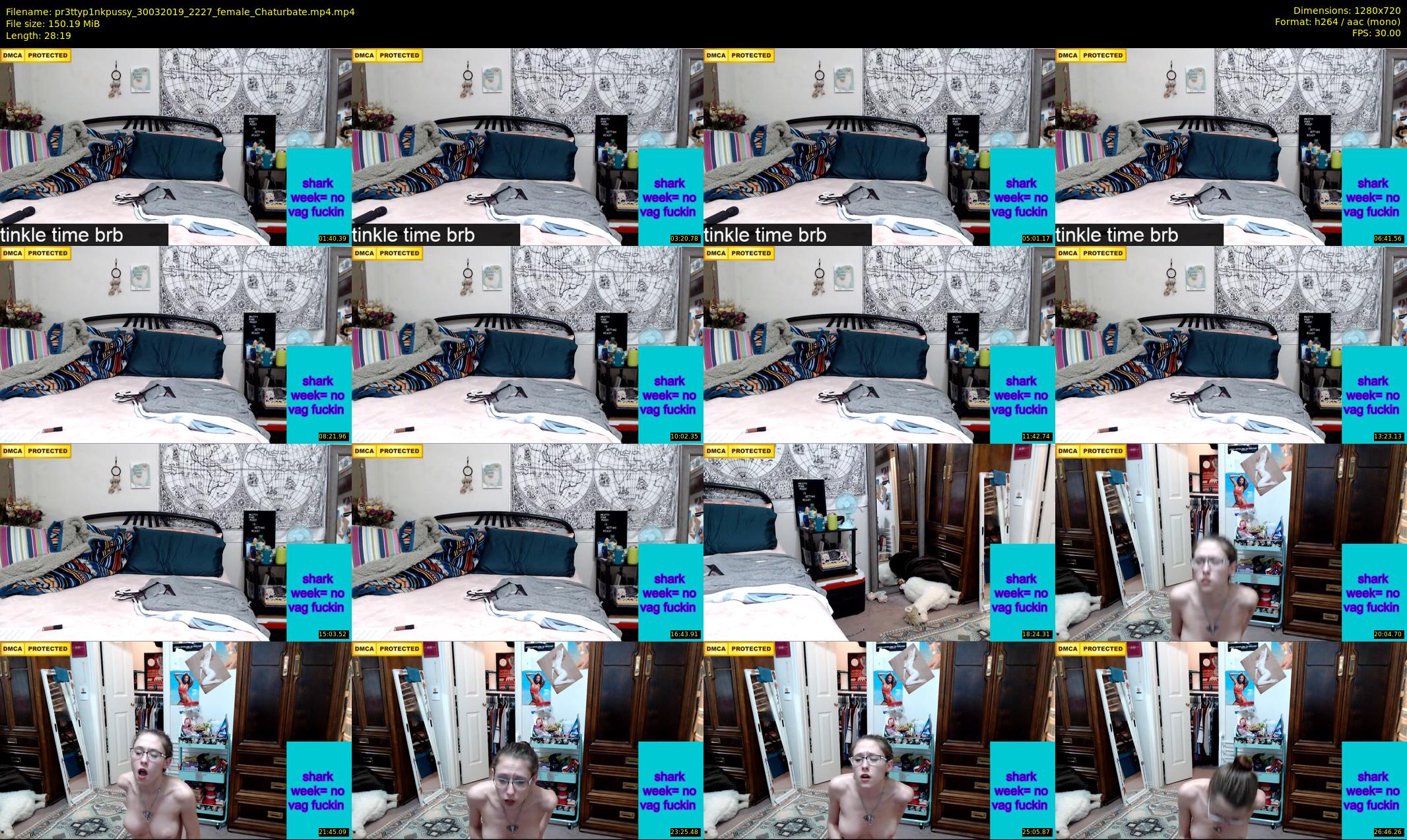 pr3ttyp1nkpussy — 29 minute Chaturbate couple cam show recording, 720p, Mar 30, 2019