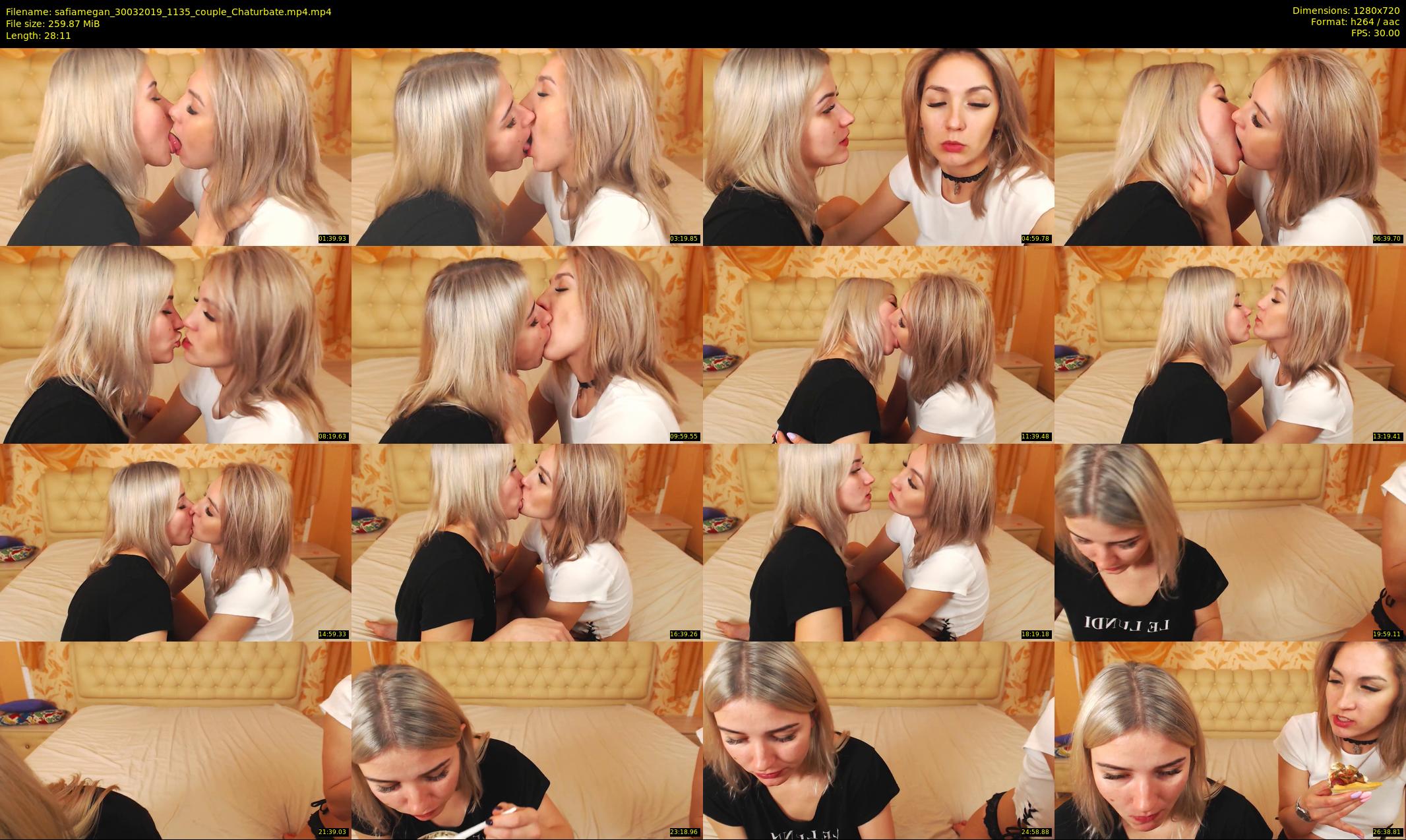safiamegan — 29 minute Chaturbate couple cam show recording, 720p, Mar 30, 2019