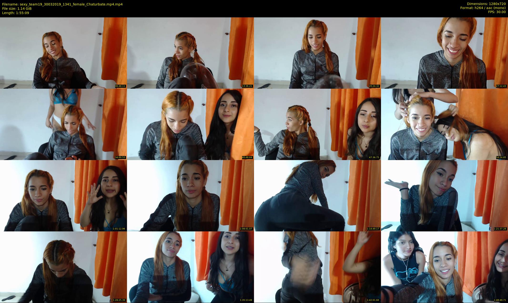 sexy_team19 — 116 minute Chaturbate female cam show recording, 720p, Mar 30, 2019