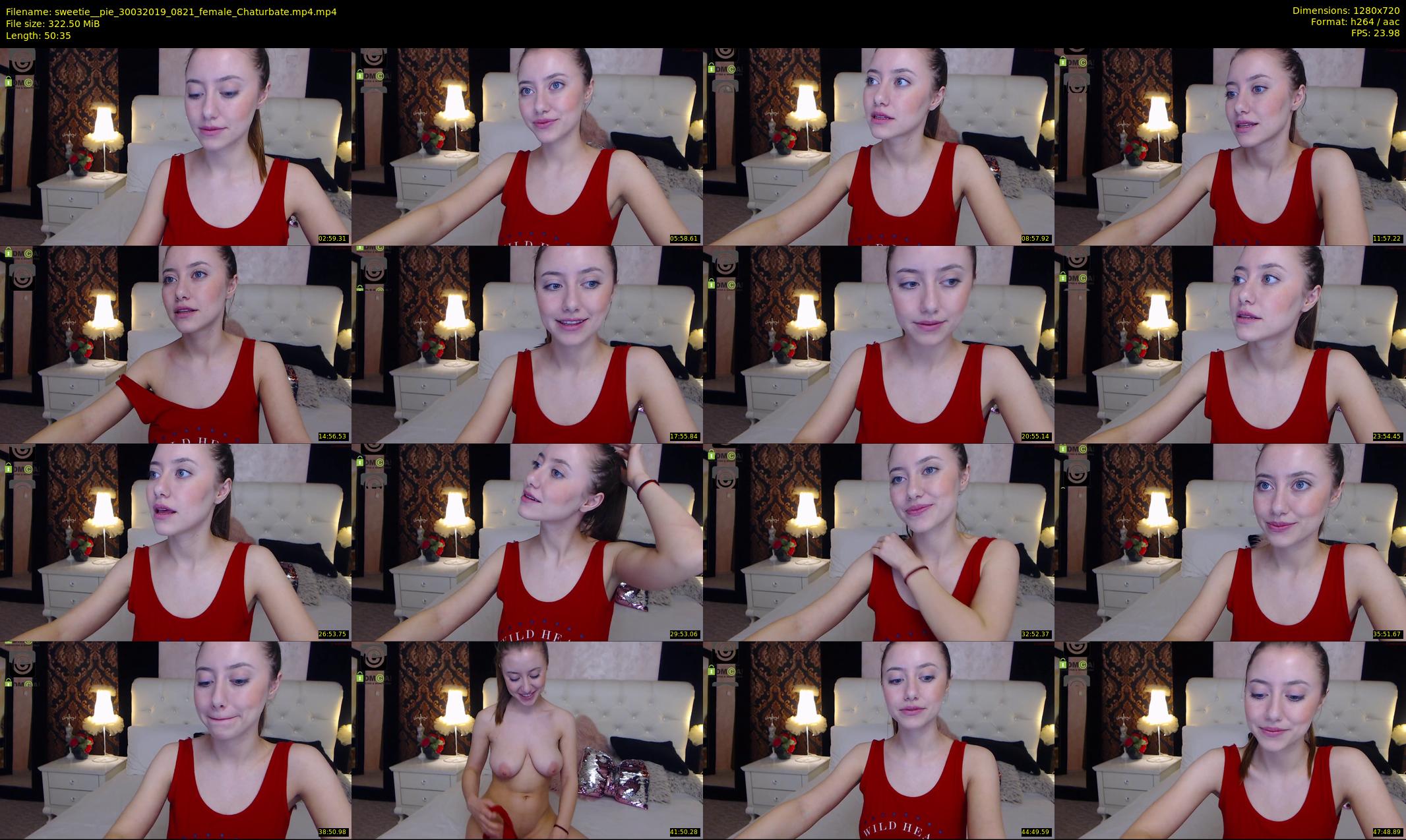 sweetie__pie — 51 minute Chaturbate female cam show recording, 720p, Mar 30, 2019