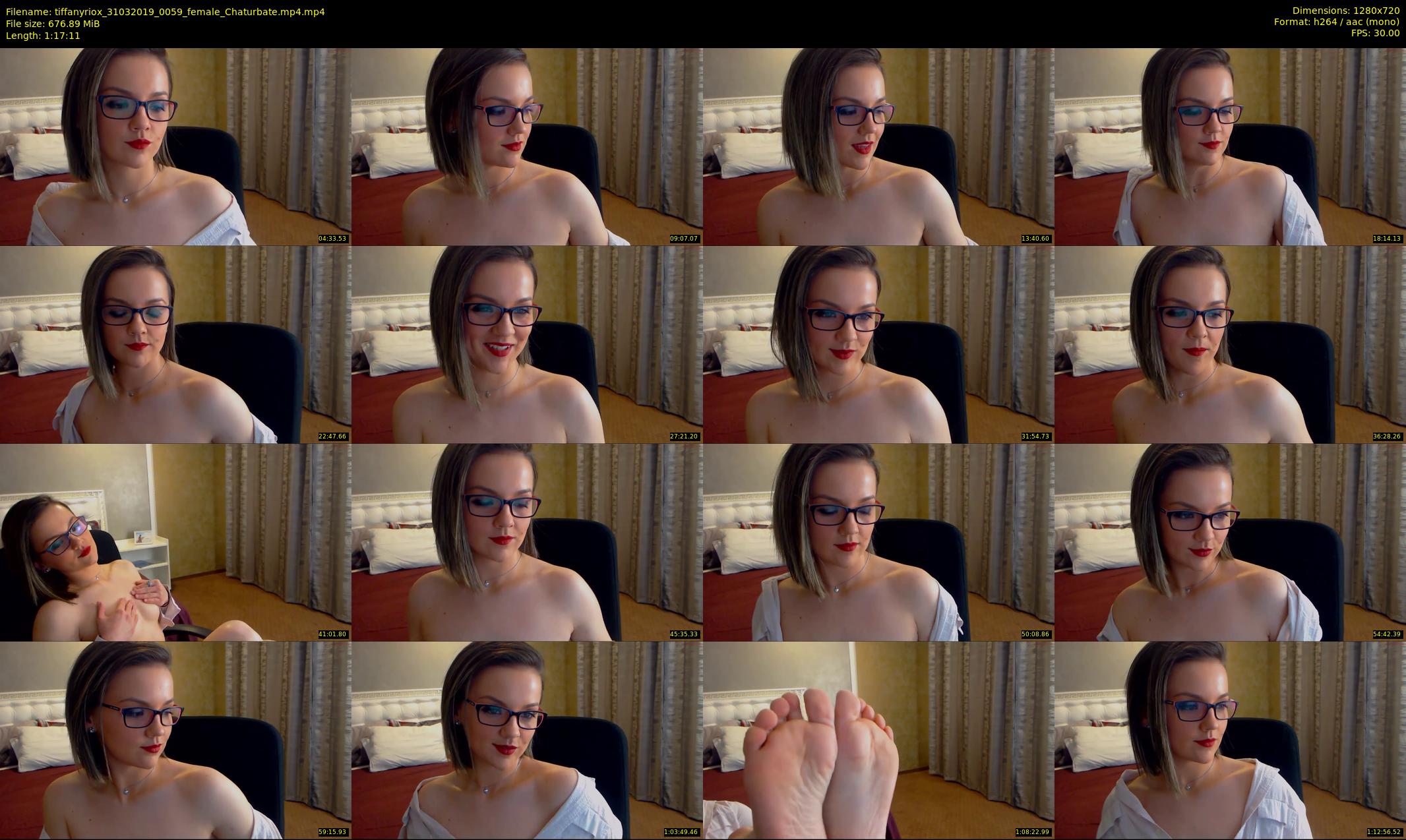 tiffanyriox — 78 minute Chaturbate female cam show recording, 720p, Mar 31, 2019