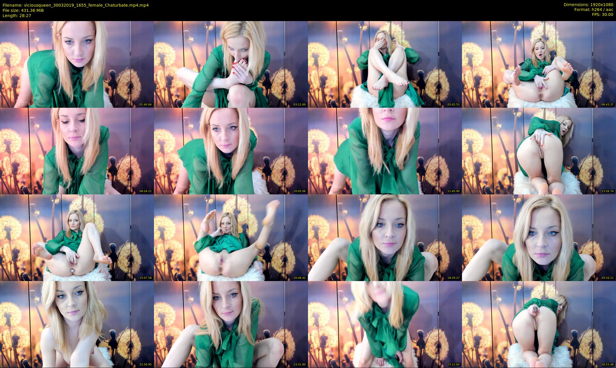 viciousqueen — 29 minute Chaturbate female cam show recording, 1080p, Mar 30, 2019