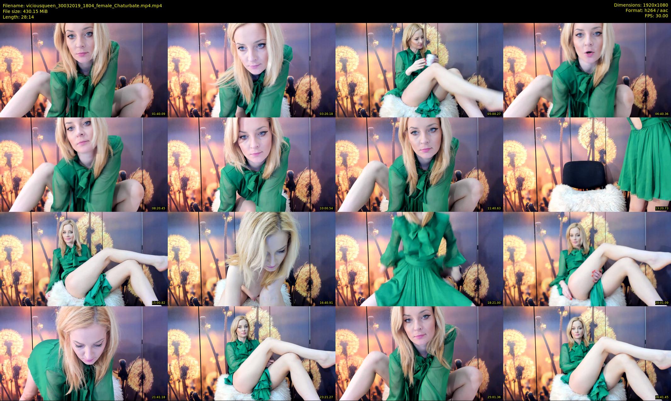 viciousqueen — 29 minute Chaturbate female cam show recording, 1080p, Mar 30, 2019