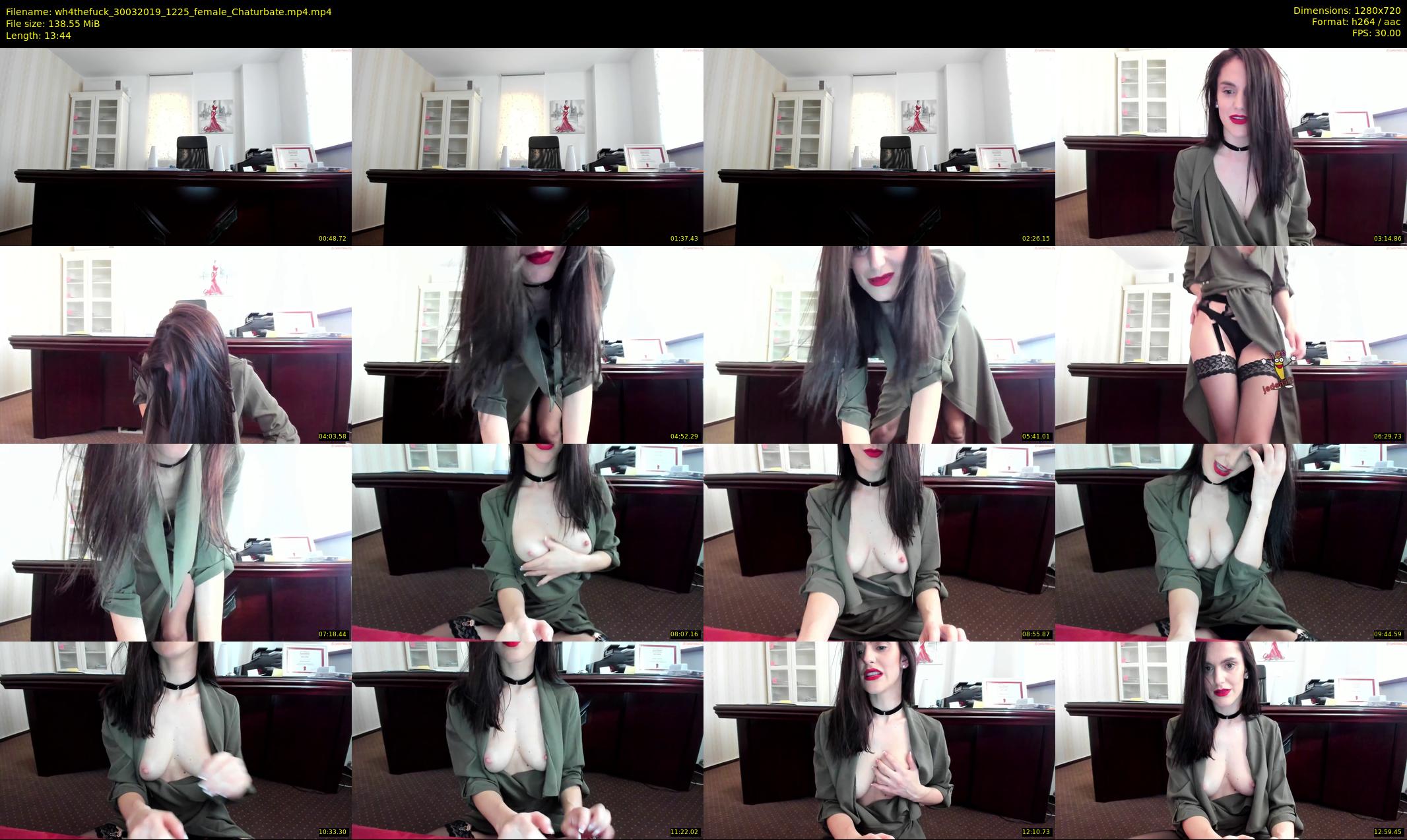 wh4thefuck — 14 minute Chaturbate female cam show recording, 720p, Mar 30, 2019