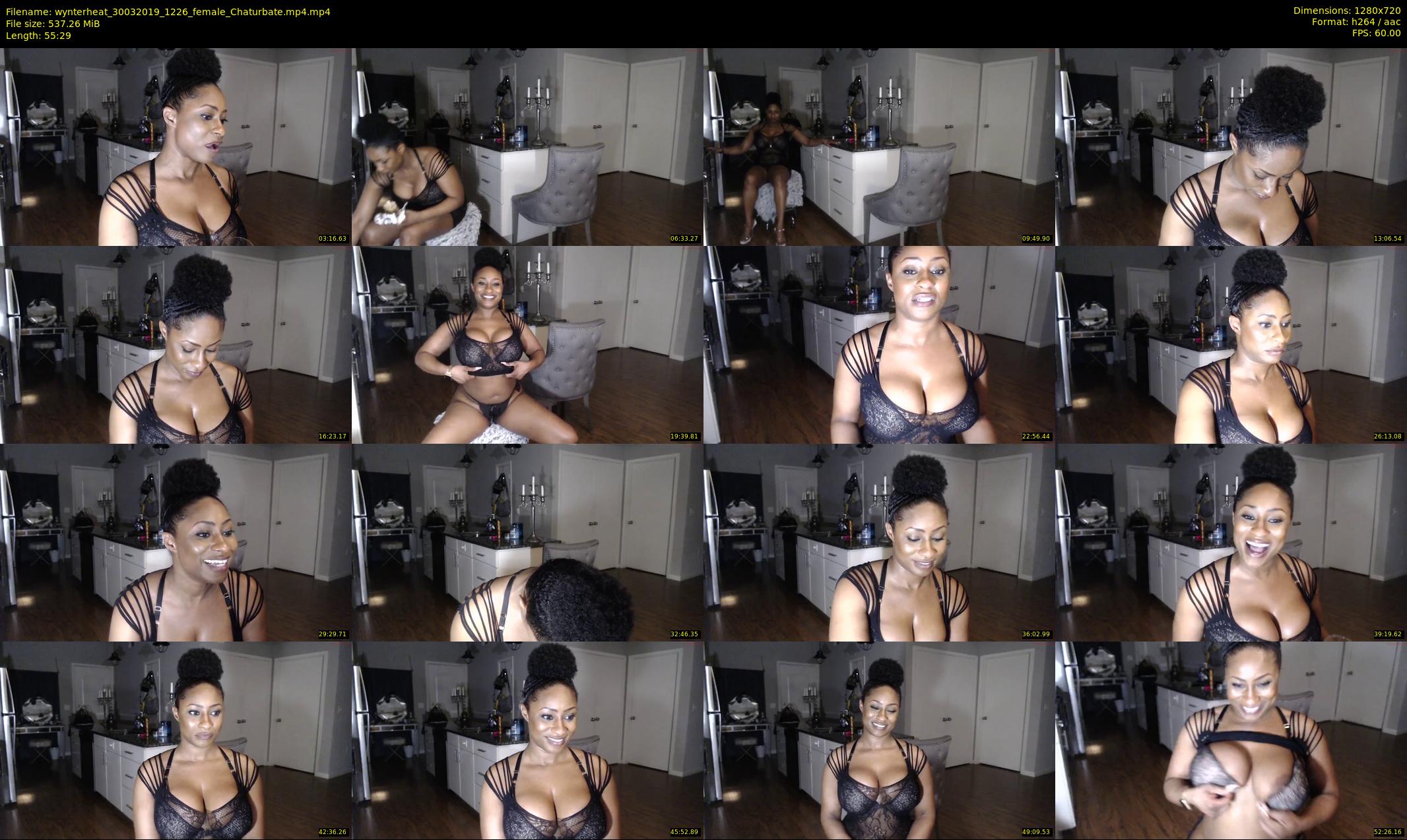 wynterheat — 56 minute Chaturbate female cam show recording, 720p, Mar 30, 2019