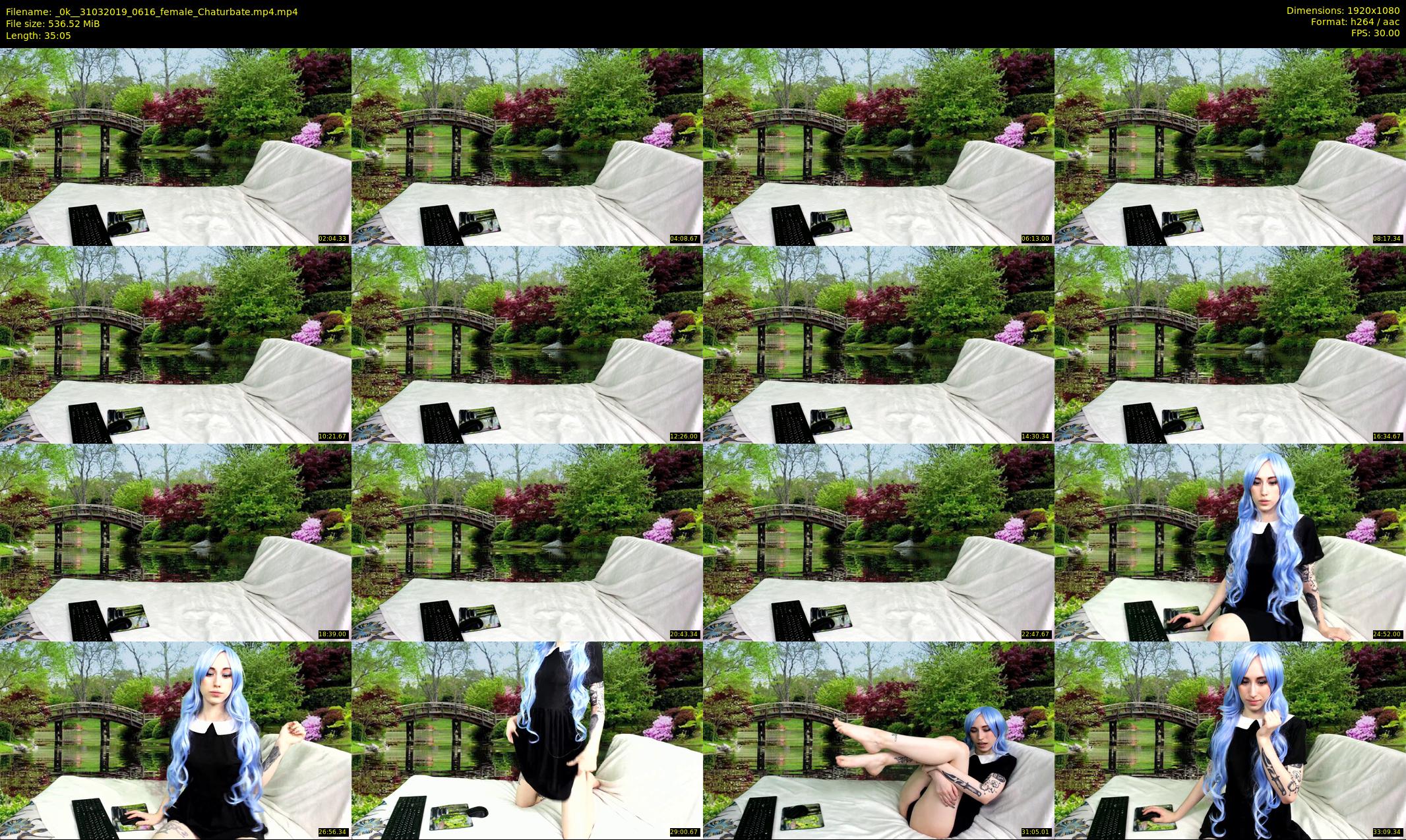_0k_ — 36 minute Chaturbate female cam show recording, 1080p, Mar 31, 2019