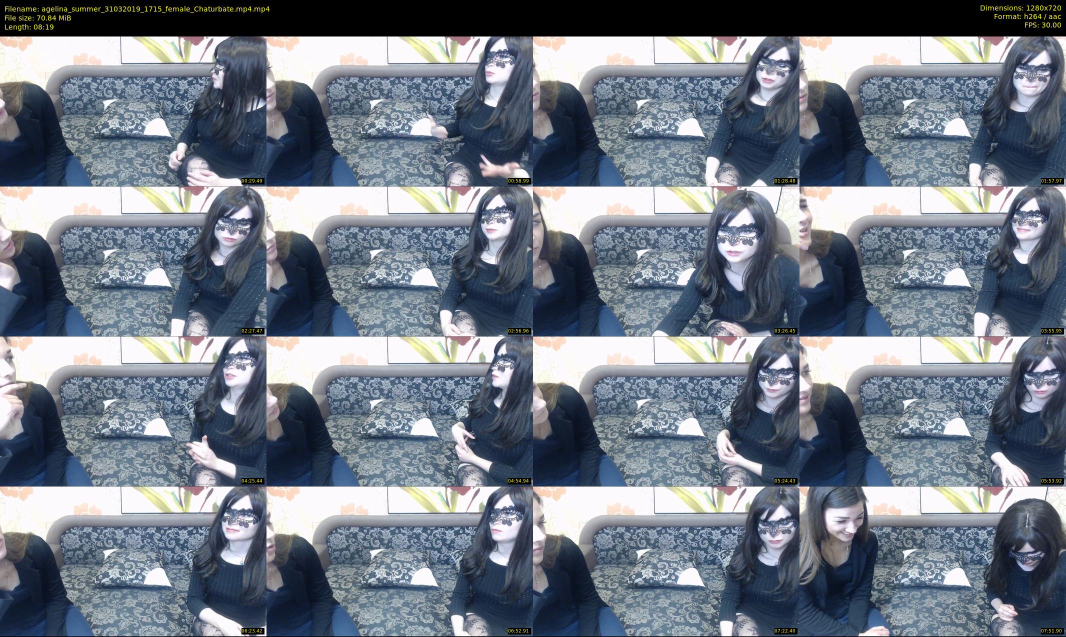 agelina_summer — 9 minute Chaturbate female cam show recording, 720p, Mar 31, 2019