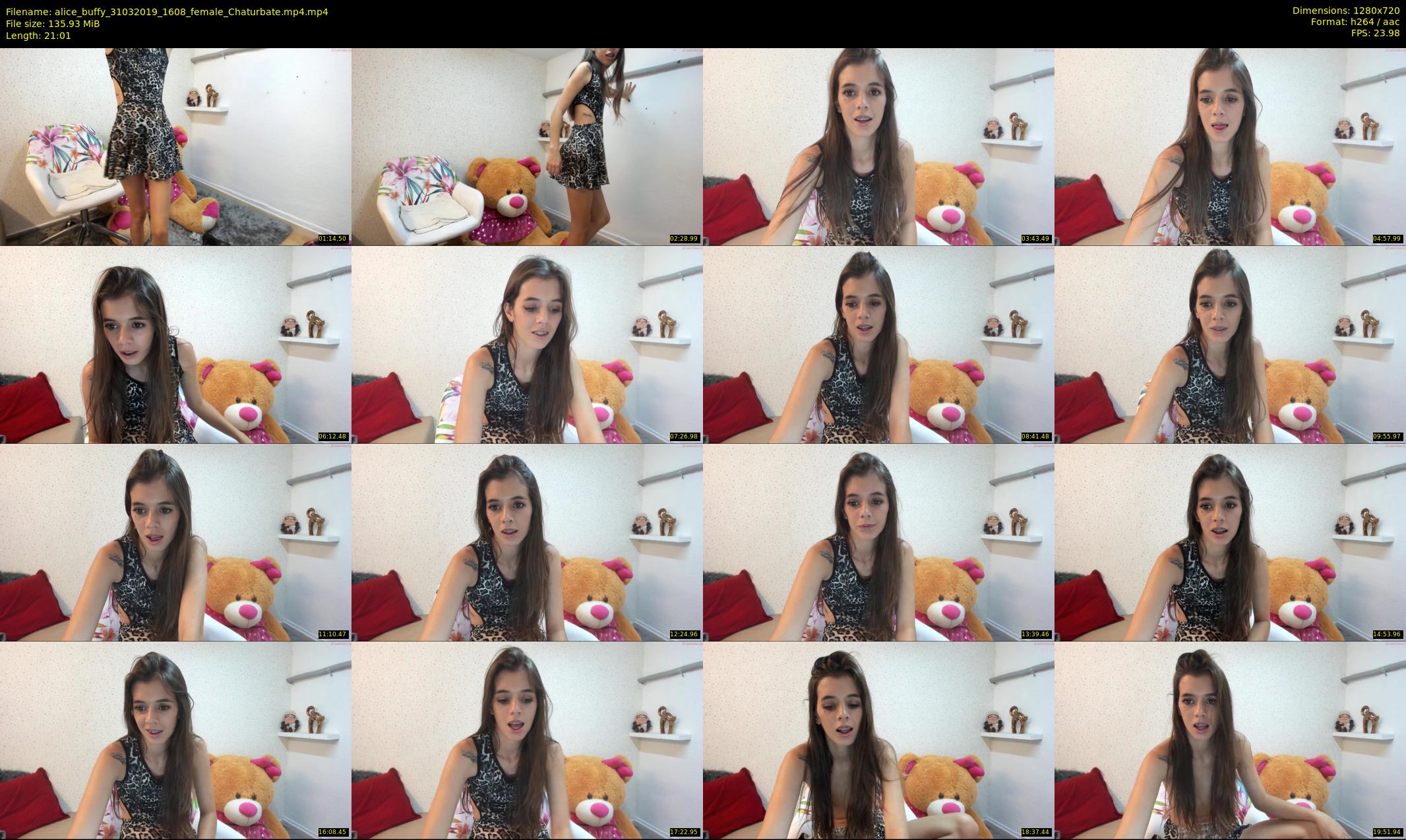 alice_buffy — 22 minute Chaturbate female cam show recording, 720p, Mar 31, 2019
