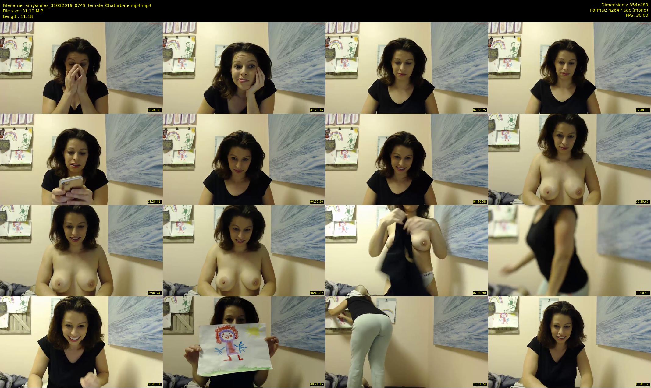 amysmilez — 12 minute Chaturbate female cam show recording, 480p, Mar 31, 2019