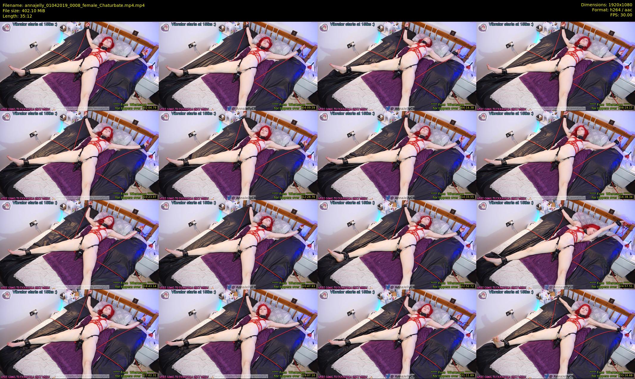 annajelly — 36 minute Chaturbate couple cam show recording, 1080p, Apr 1, 2019