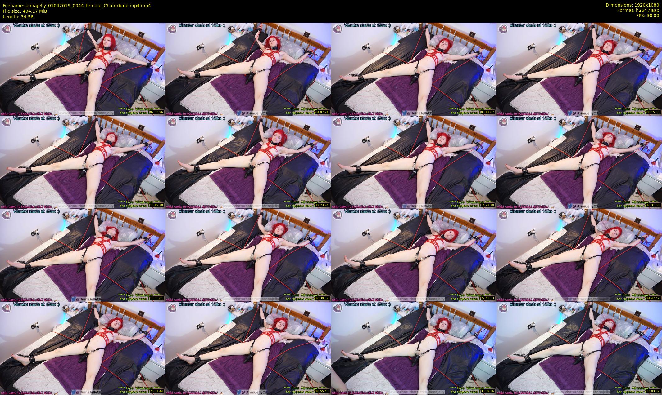 annajelly — 35 minute Chaturbate couple cam show recording, 1080p, Apr 1, 2019