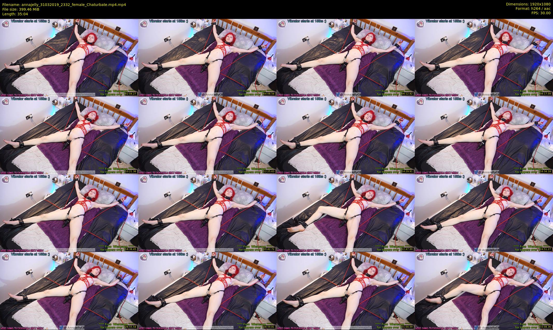 annajelly — 36 minute Chaturbate couple cam show recording, 1080p, Mar 31, 2019