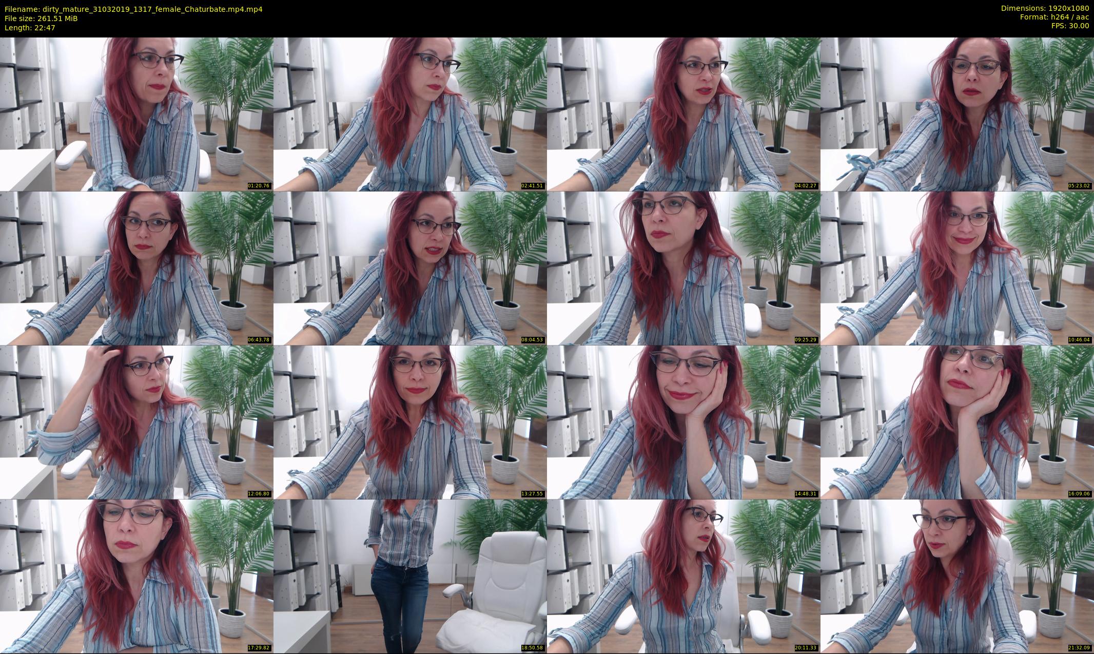 dirty_mature — 23 minute Chaturbate female cam show recording, 1080p, Mar 31, 2019