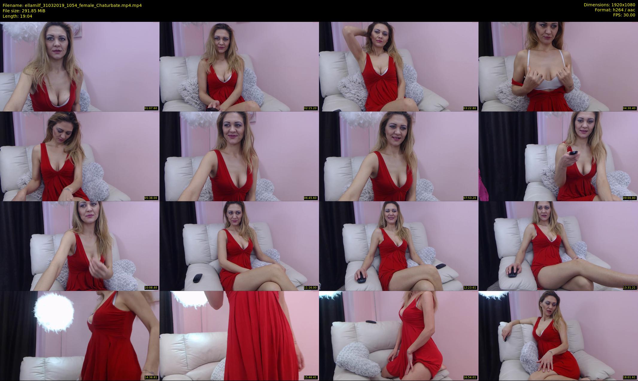 ellamilf — 20 minute Chaturbate female cam show recording, 1080p, Mar 31, 2019