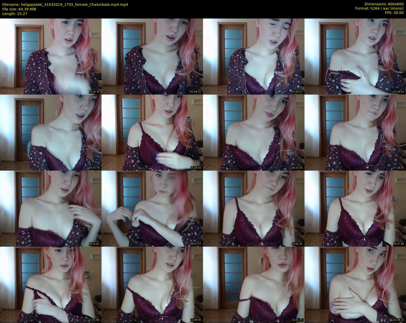 helgapataki — 16 minute Chaturbate female cam show recording, 480p, Mar 31, 2019