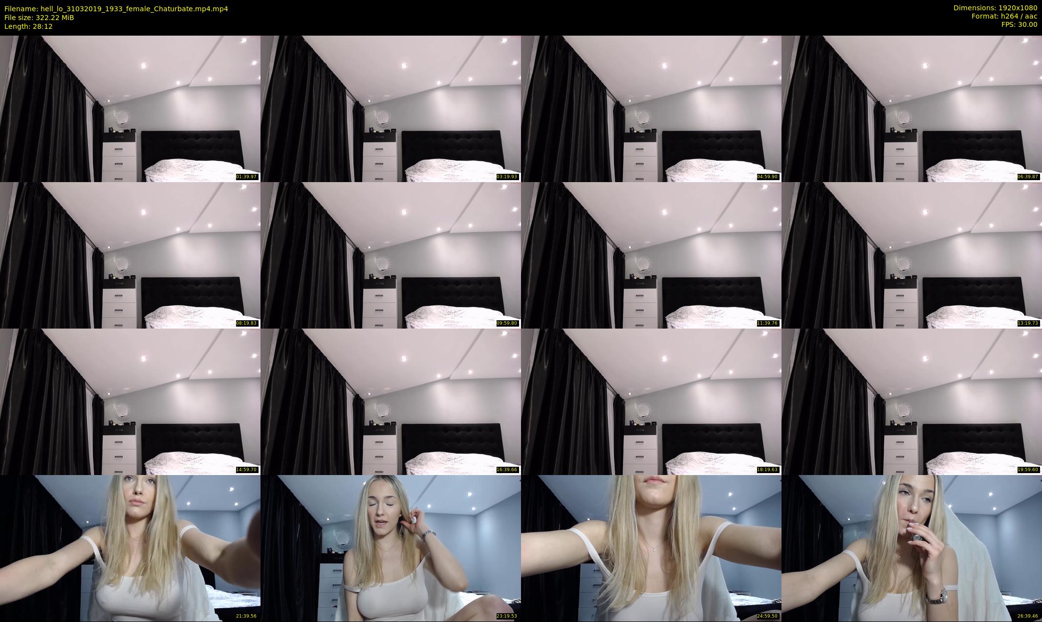 hell_lo — 29 minute Chaturbate female cam show recording, 1080p, Mar 31, 2019