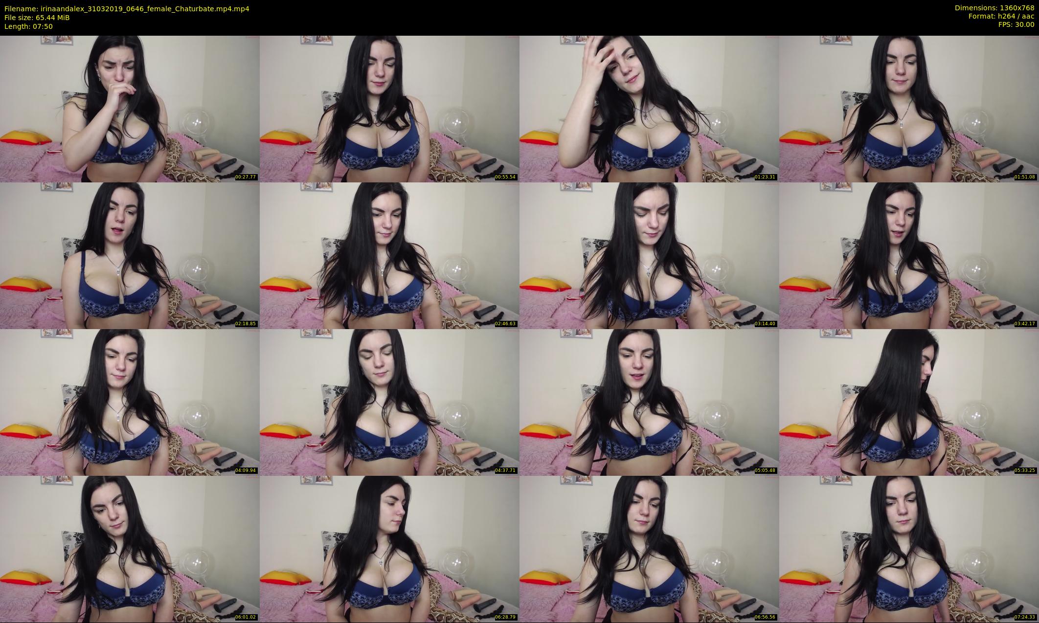 irinaandalex — 8 minute Chaturbate couple cam show recording, 720p, Mar 31, 2019