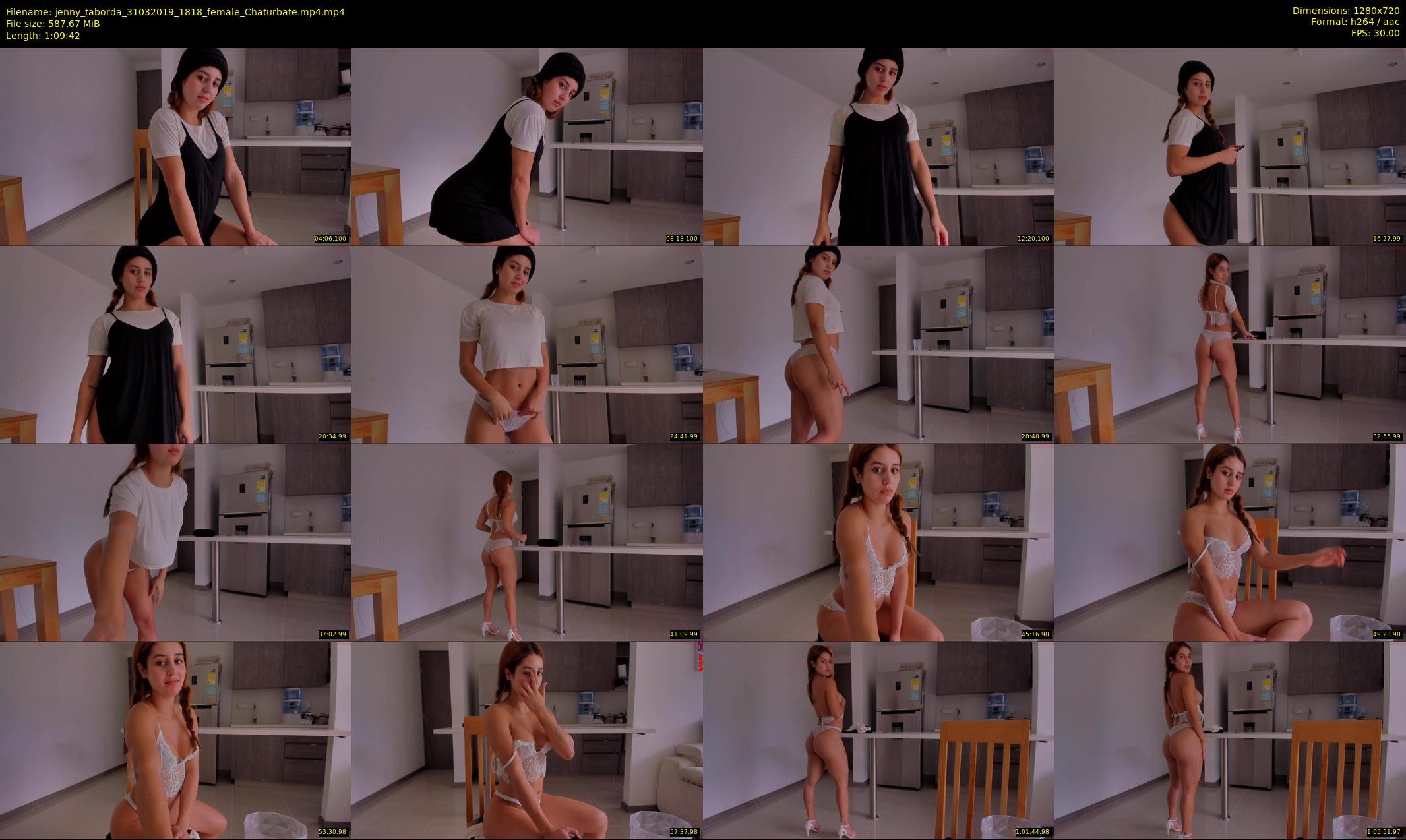 jenny_taborda — 70 minute Chaturbate female cam show recording, 720p, Mar 31, 2019