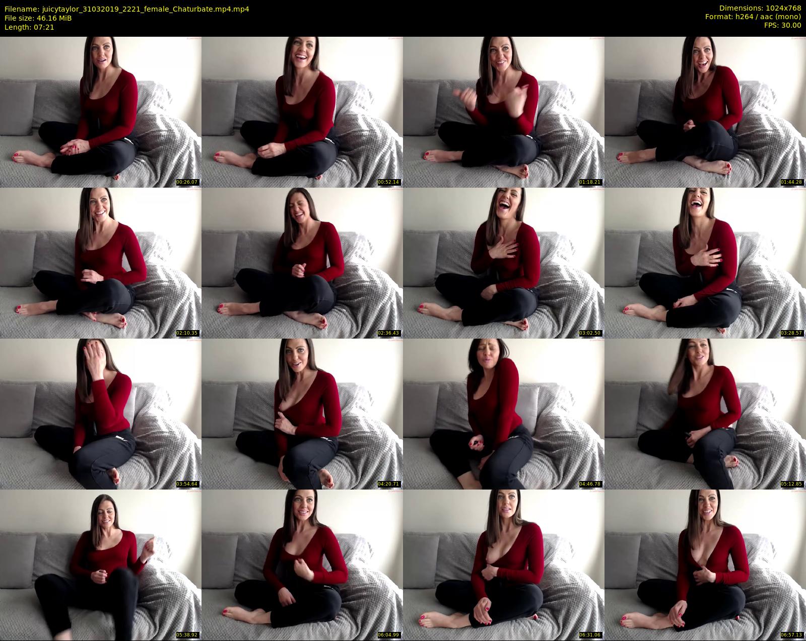 juicytaylor — 8 minute Chaturbate female cam show recording, 720p, Mar 31, 2019