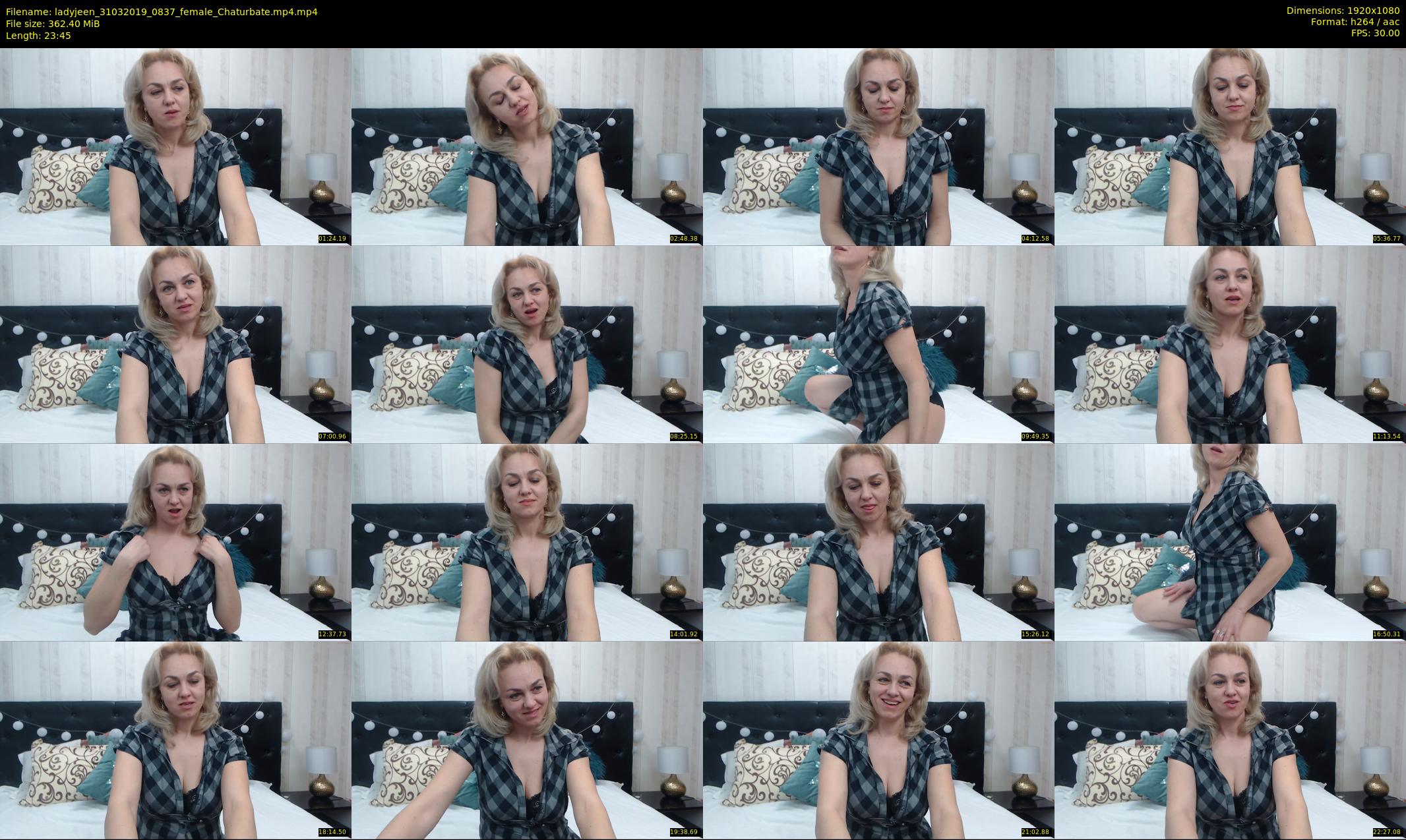 ladyjeen — 24 minute Chaturbate female cam show recording, 1080p, Mar 31, 2019