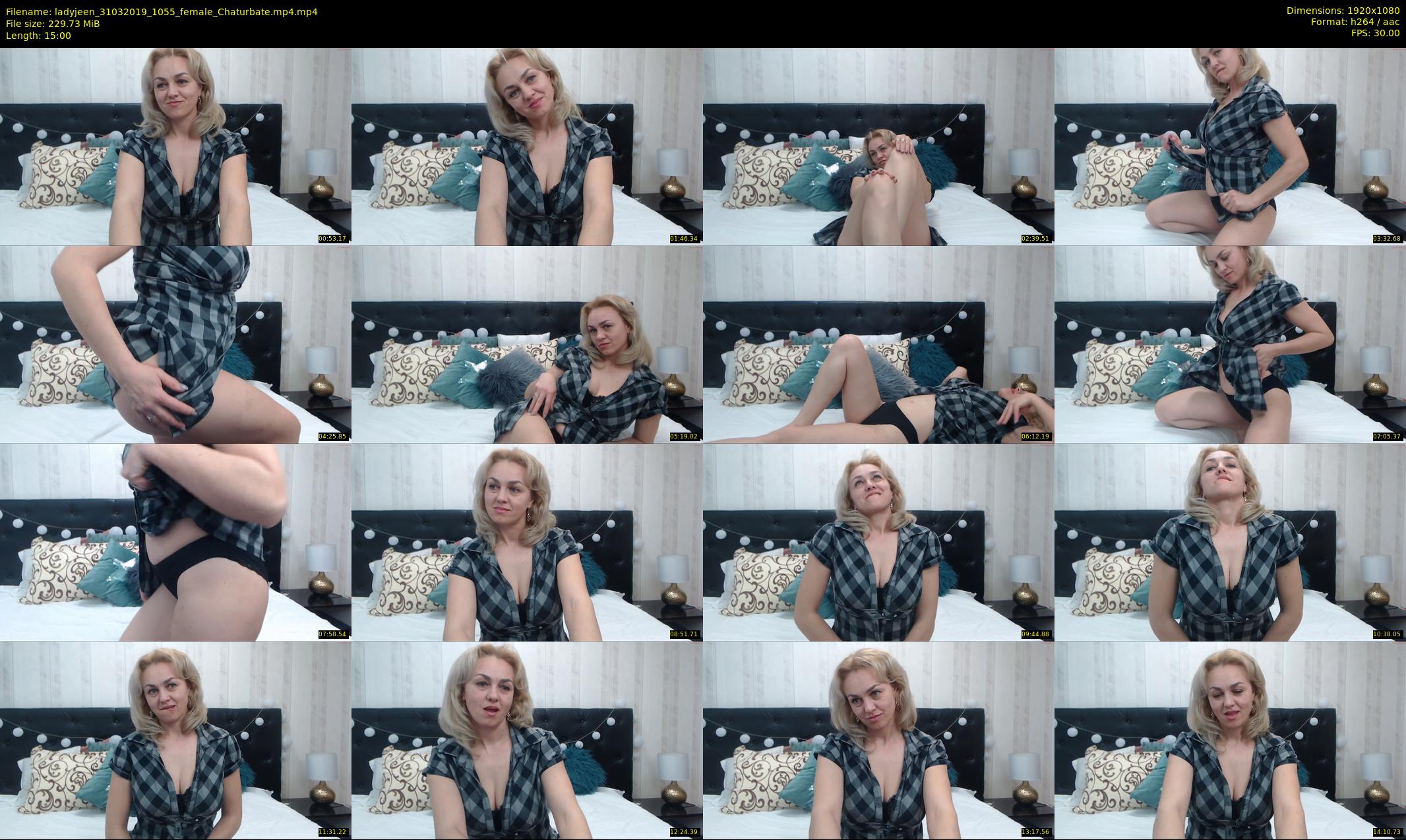 ladyjeen — 15 minute Chaturbate female cam show recording, 1080p, Mar 31, 2019