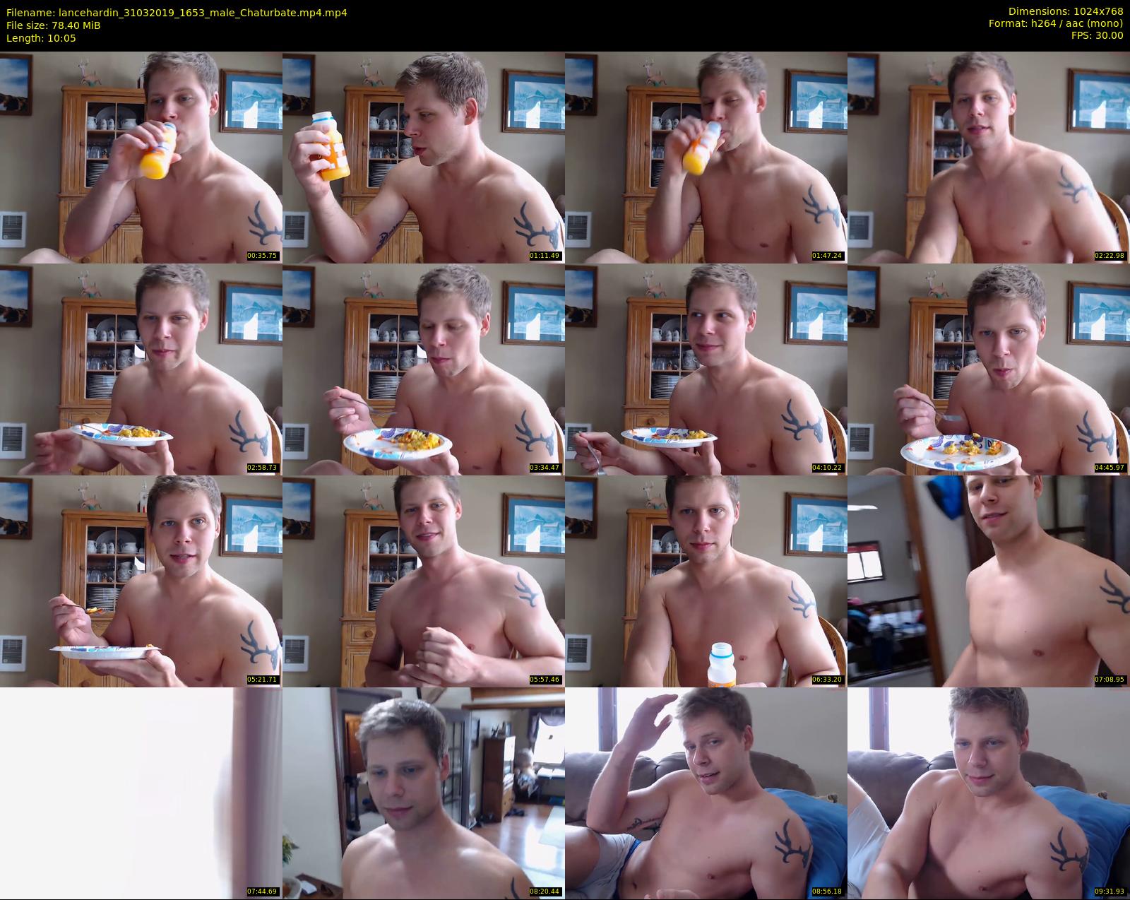 lancehardin — 11 minute Chaturbate male cam show recording, 720p, Mar 31, 2019