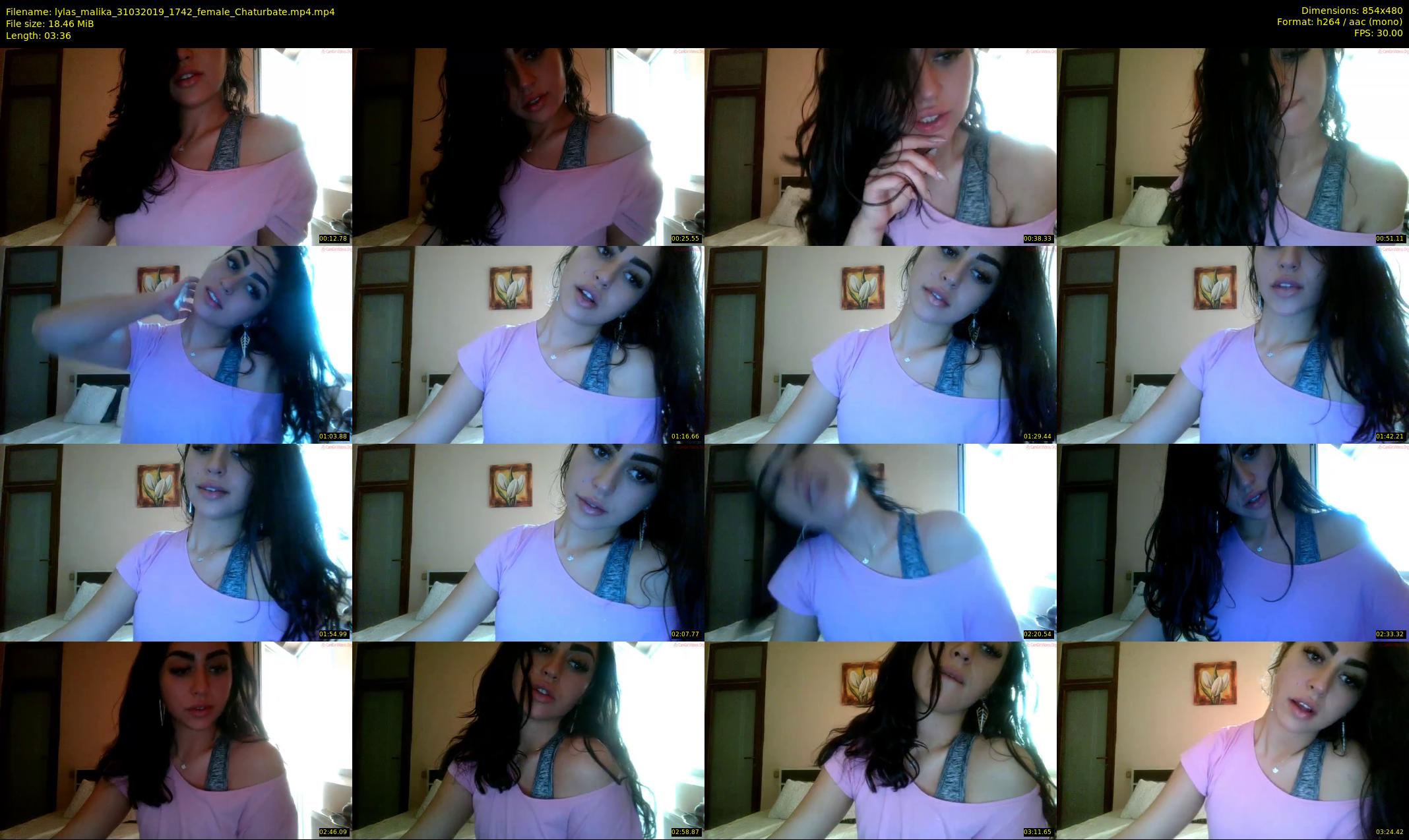lylas_malika — 4 minute Chaturbate female cam show recording, 480p, Mar 31, 2019