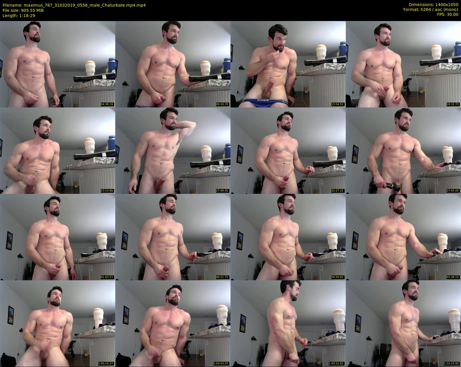 maximus_787 — 79 minute Chaturbate male cam show recording, 720p, Mar 31, 2019