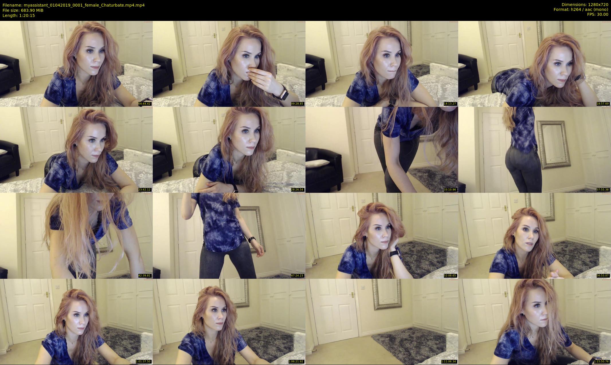 myassistant — 81 minute Chaturbate female cam show recording, 720p, Apr 1, 2019