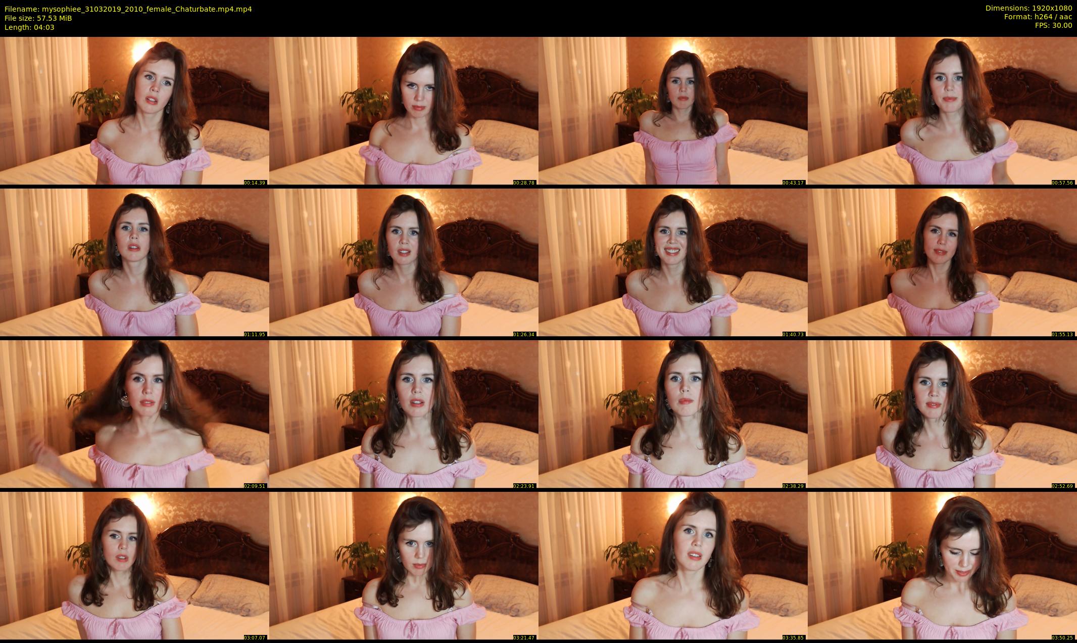 mysophiee — 5 minute Chaturbate female cam show recording, 1080p, Mar 31, 2019