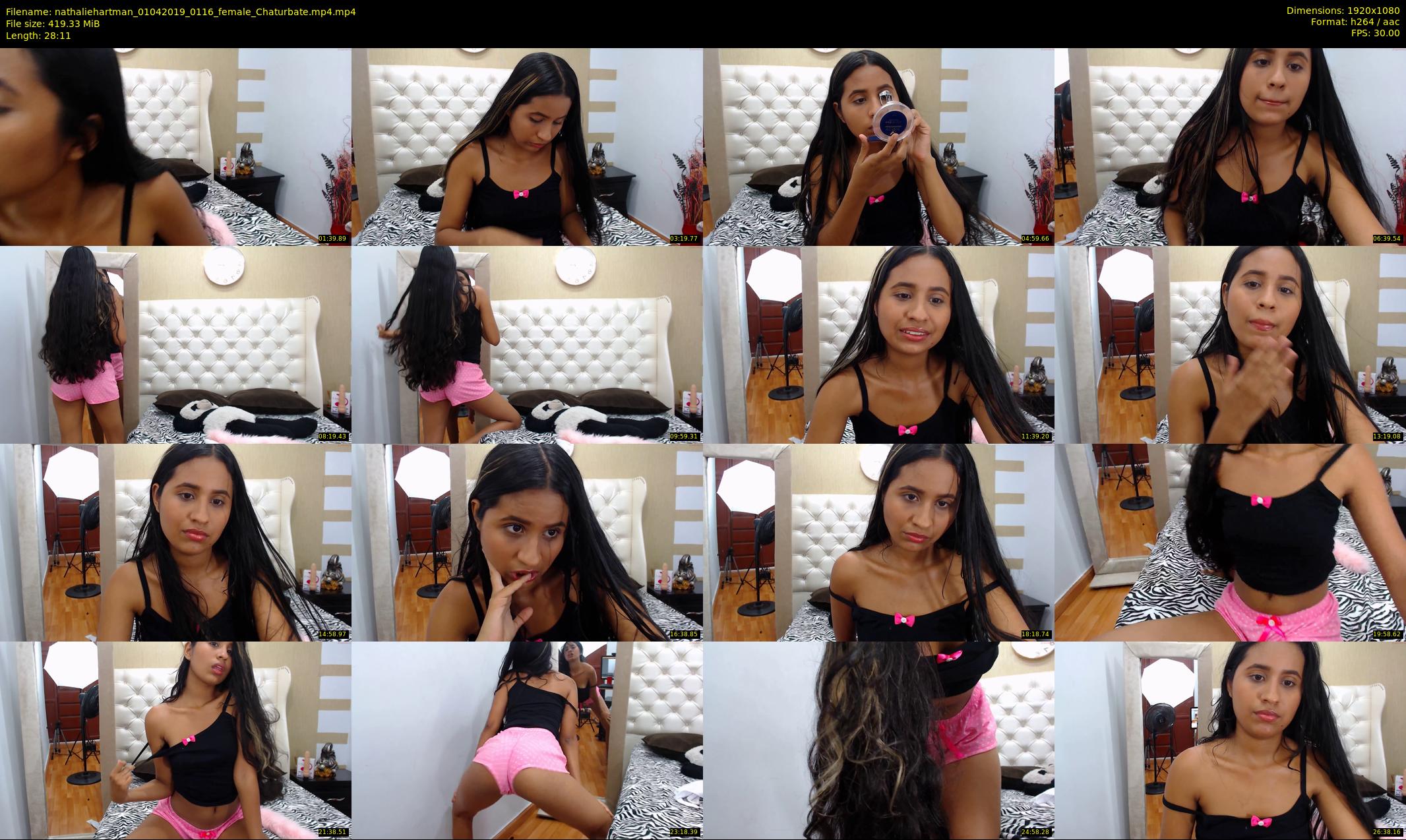 nathaliehartman — 29 minute Chaturbate female cam show recording, 1080p, Apr 1, 2019