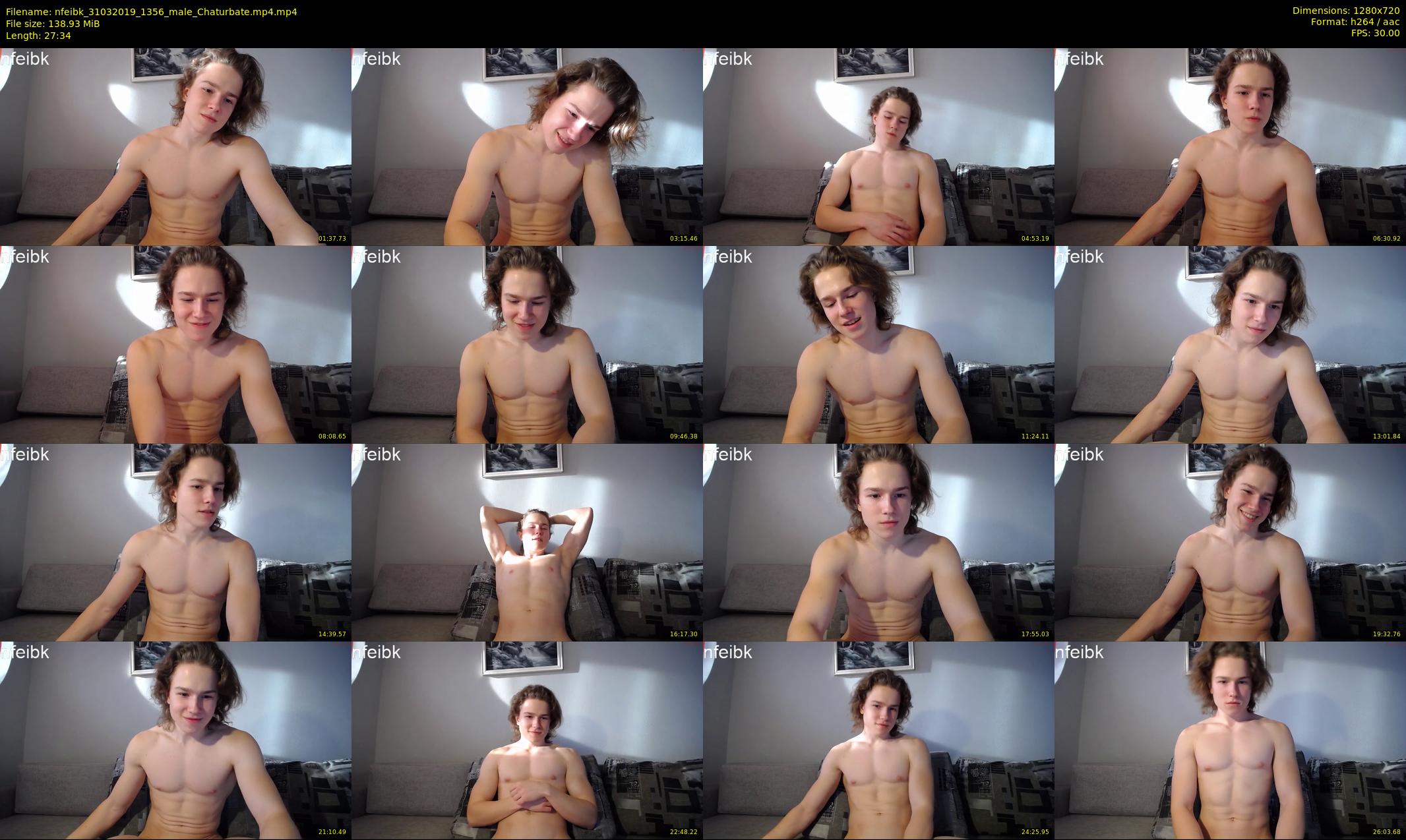 nfeibk — 28 minute Chaturbate male cam show recording, 720p, Mar 31, 2019