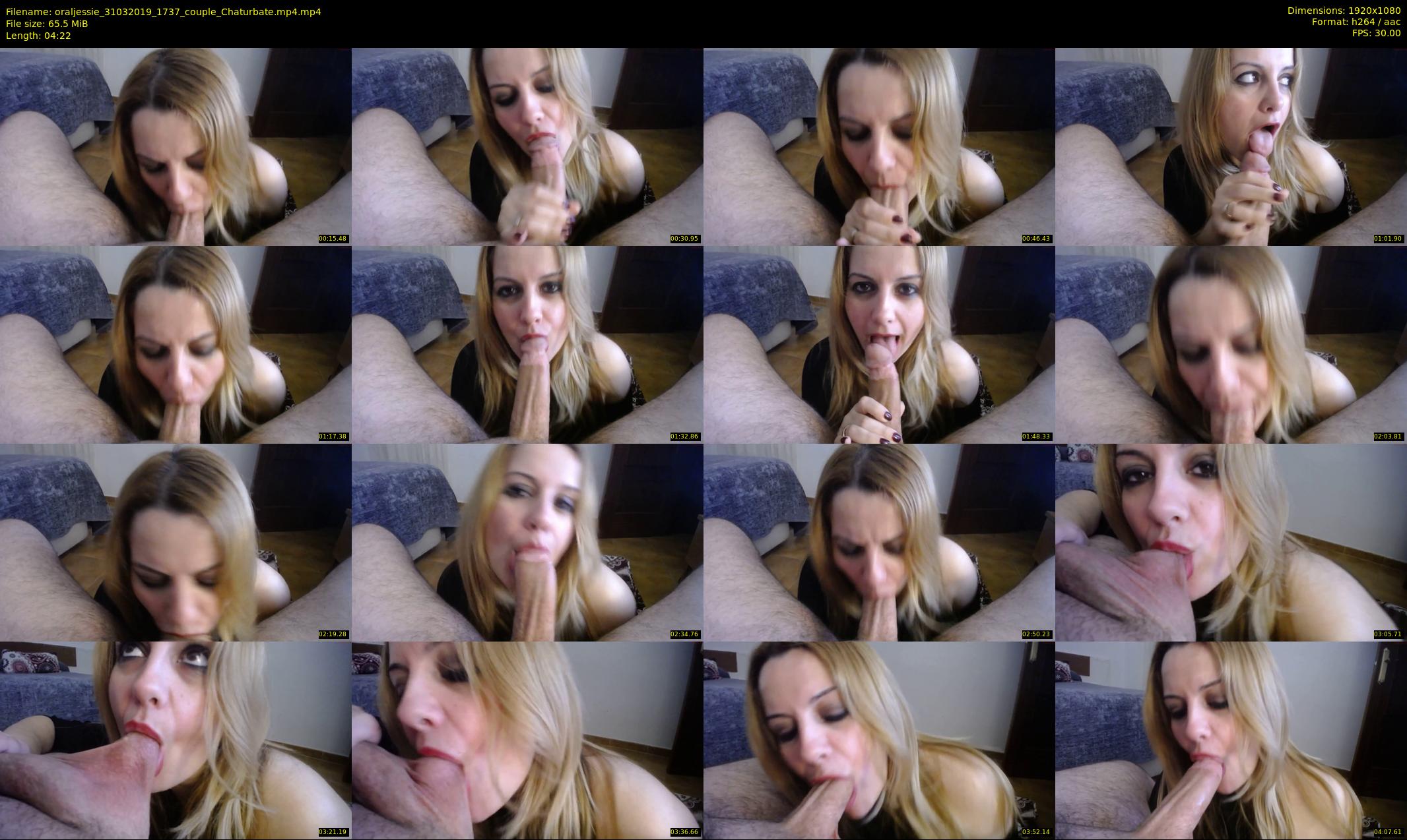 oraljessie — 5 minute Chaturbate couple cam show recording, 1080p, Mar 31, 2019