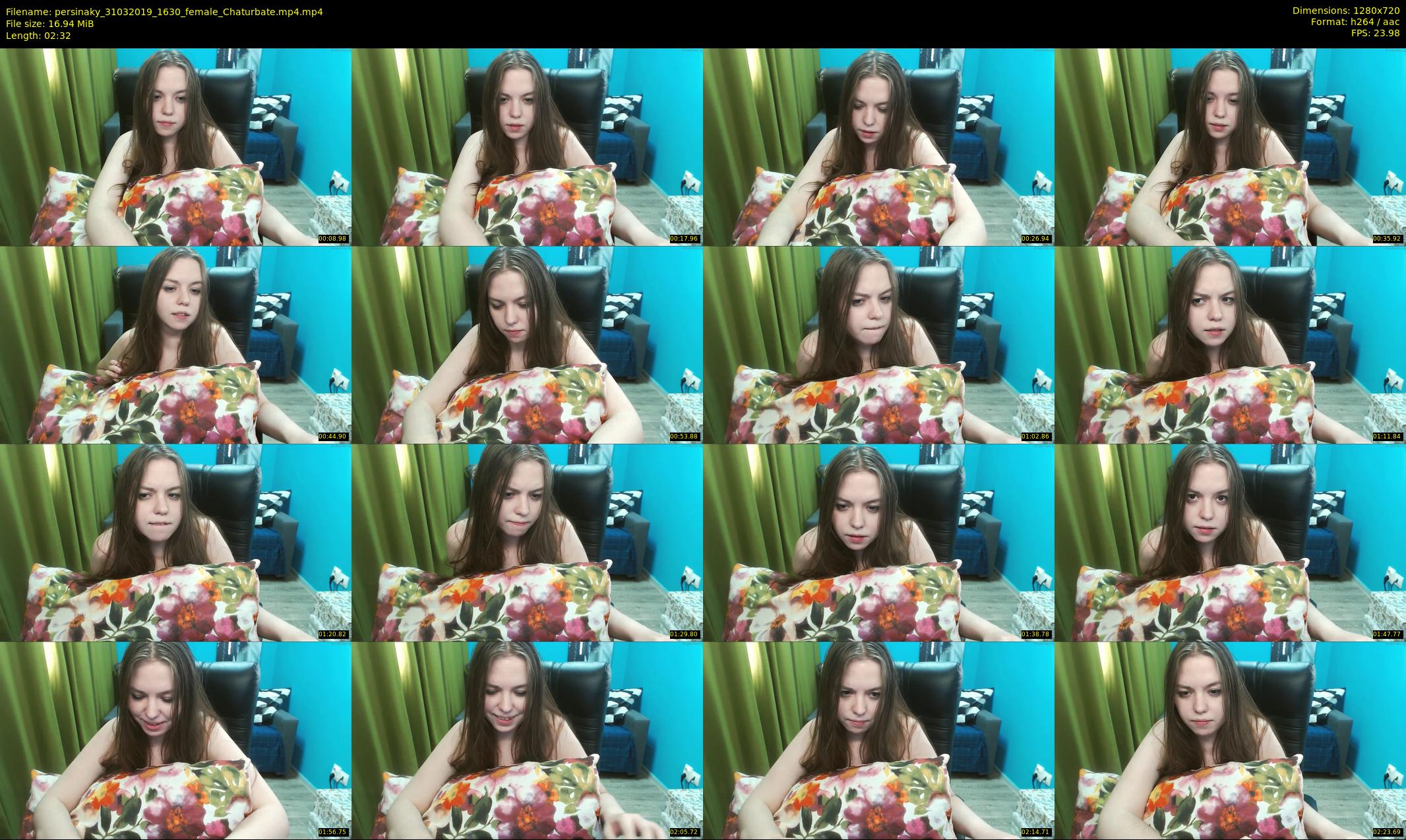 persinaky — 3 minute Chaturbate female cam show recording, 720p, Mar 31, 2019