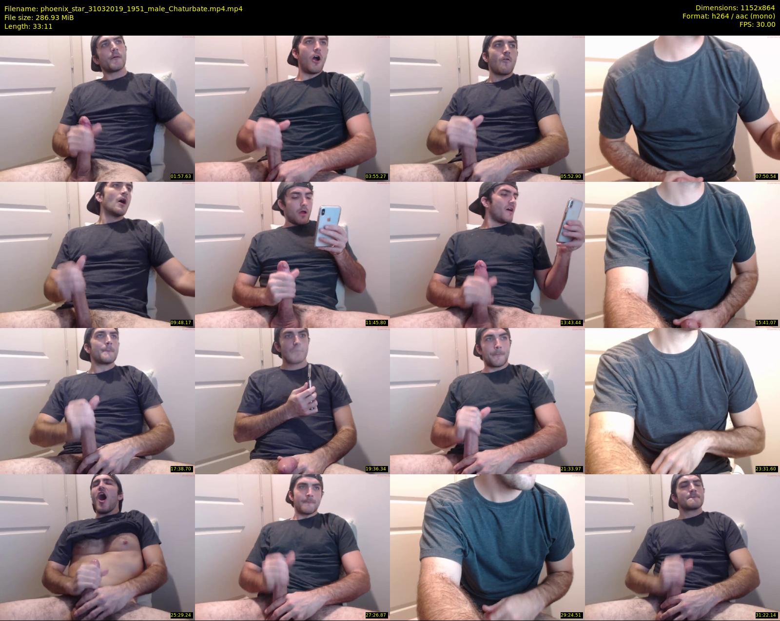 phoenix_star — 34 minute Chaturbate male cam show recording, 720p, Mar 31, 2019